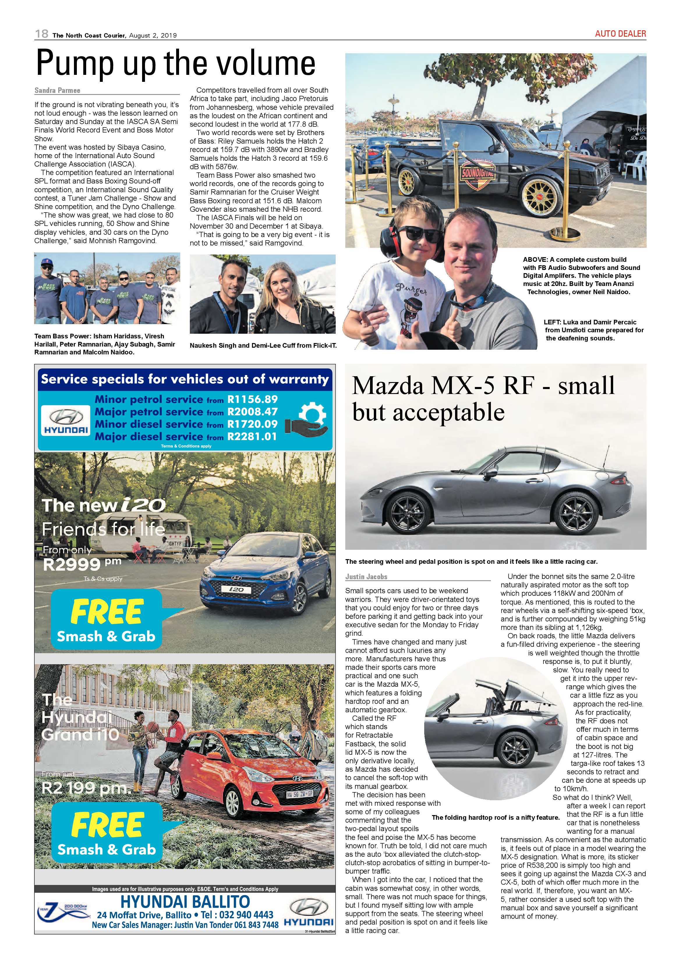 The North Coast Courier 02 August 2019 page 18