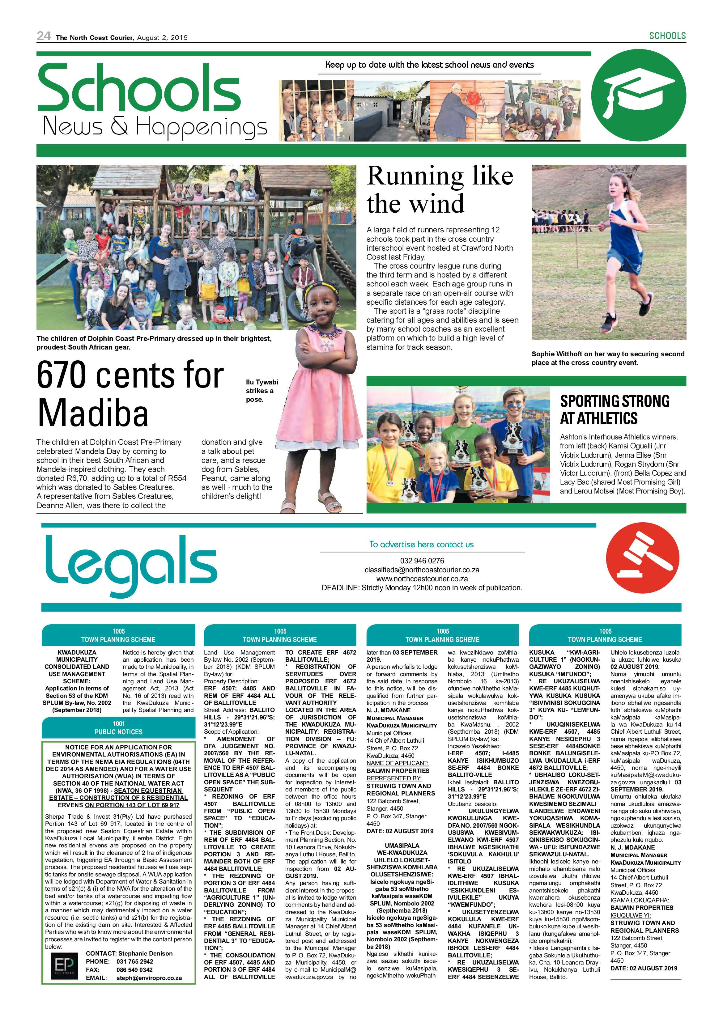 The North Coast Courier 02 August 2019 page 24