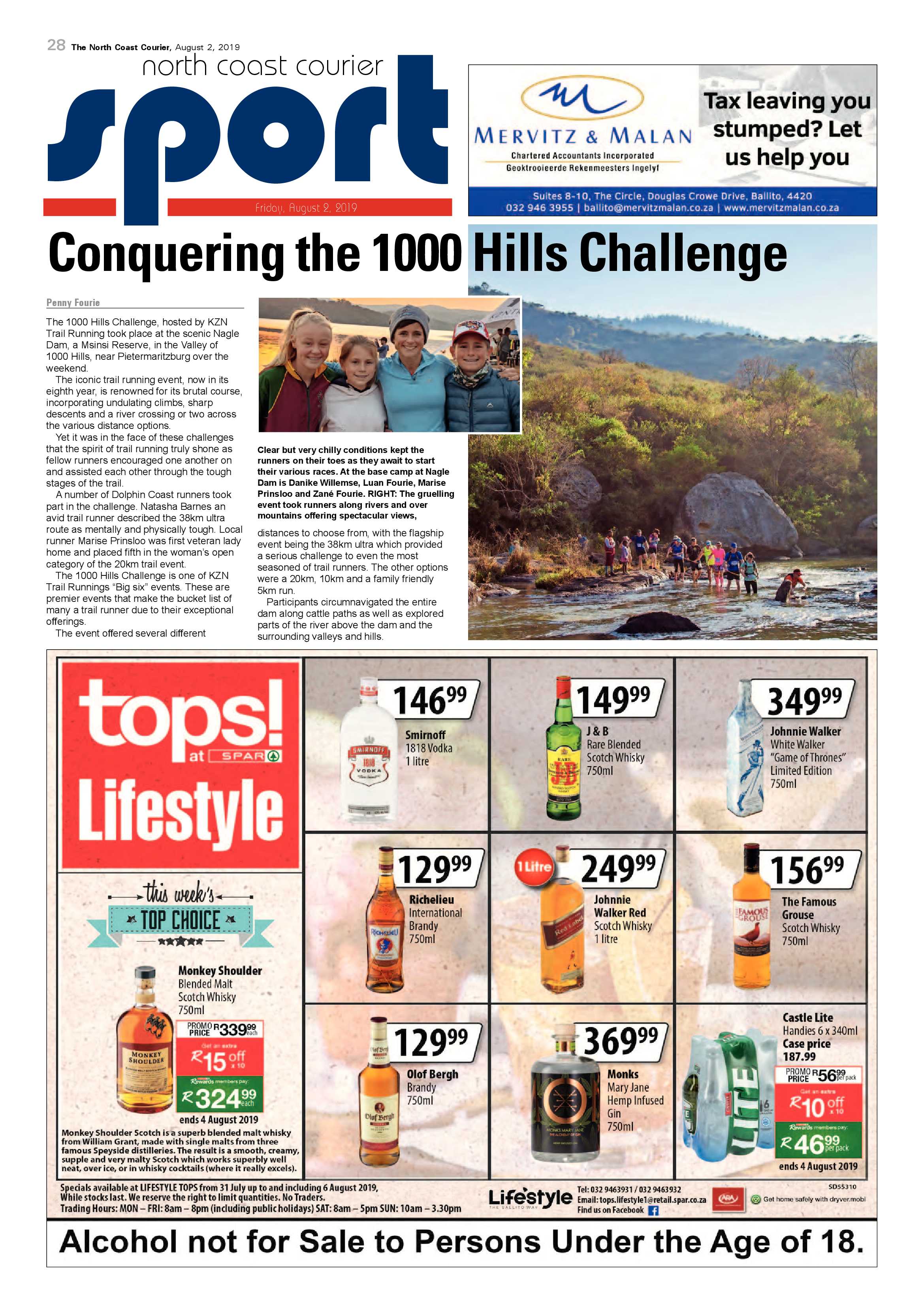 The North Coast Courier 02 August 2019 page 28