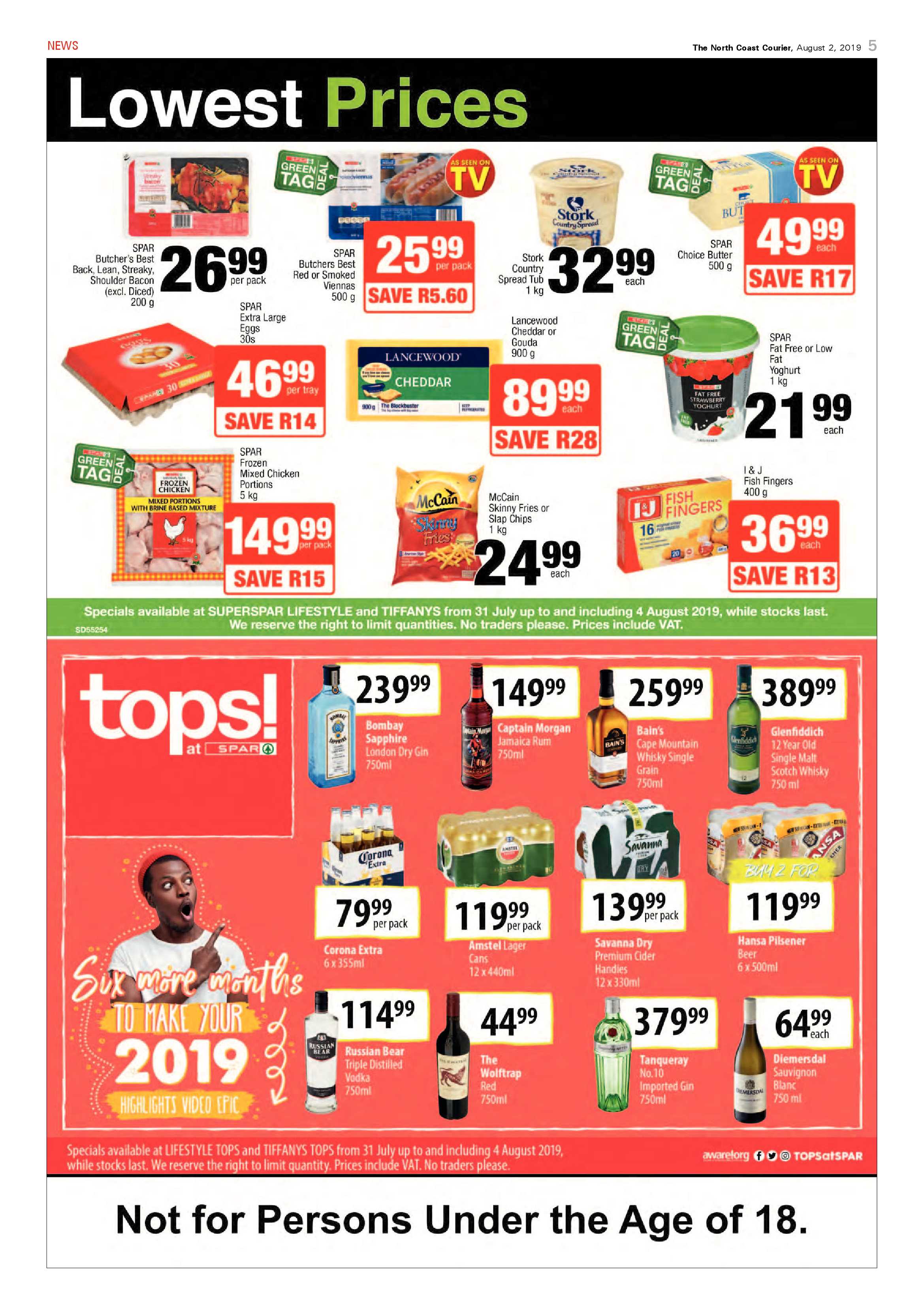 The North Coast Courier 02 August 2019 page 5