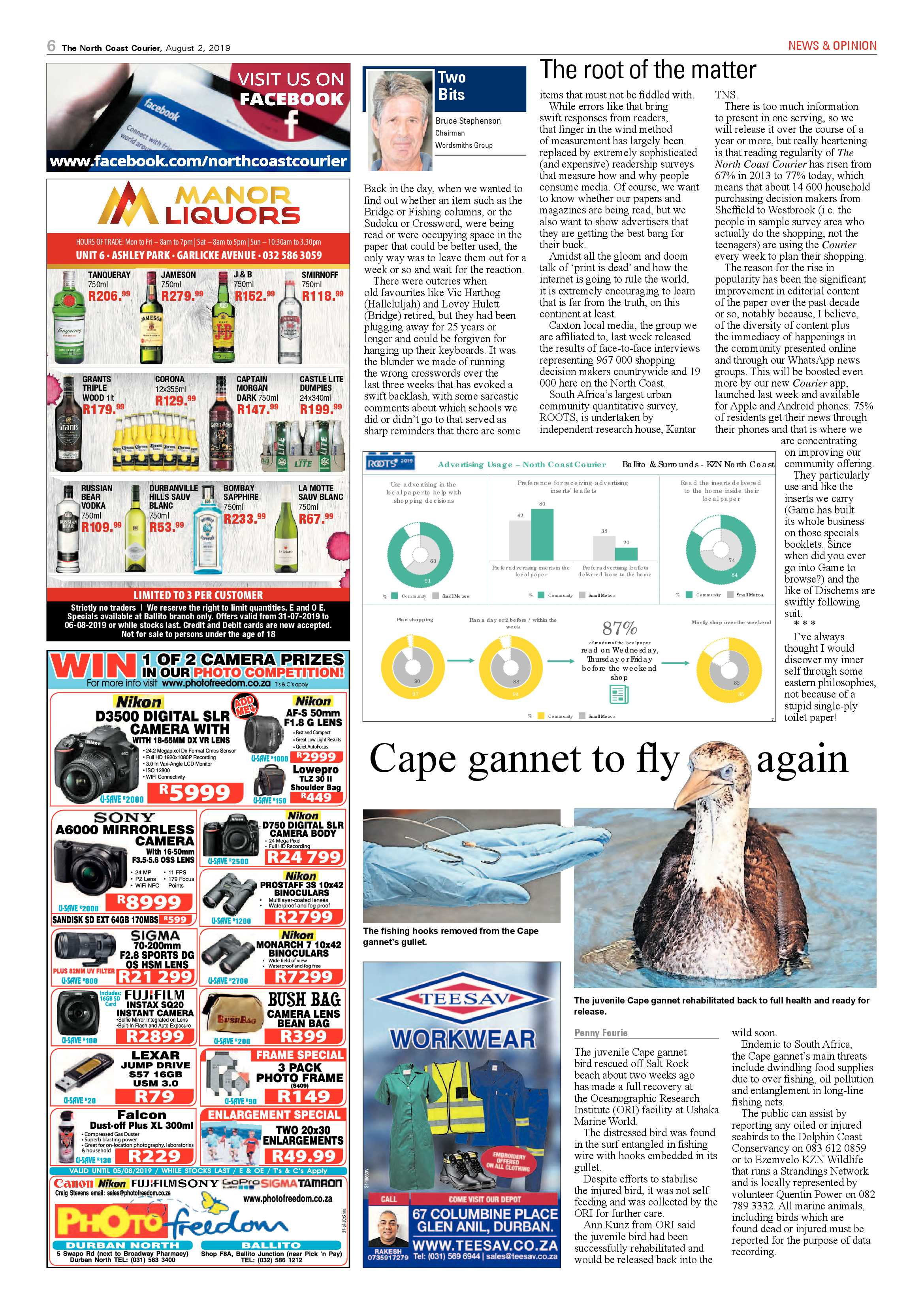 The North Coast Courier 02 August 2019 page 6