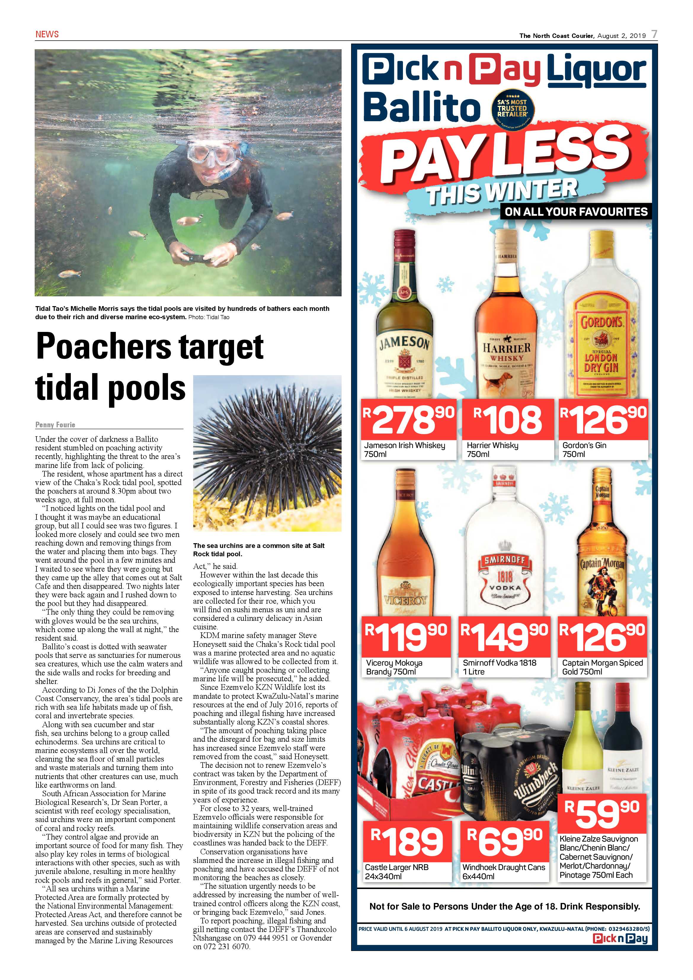 The North Coast Courier 02 August 2019 page 7