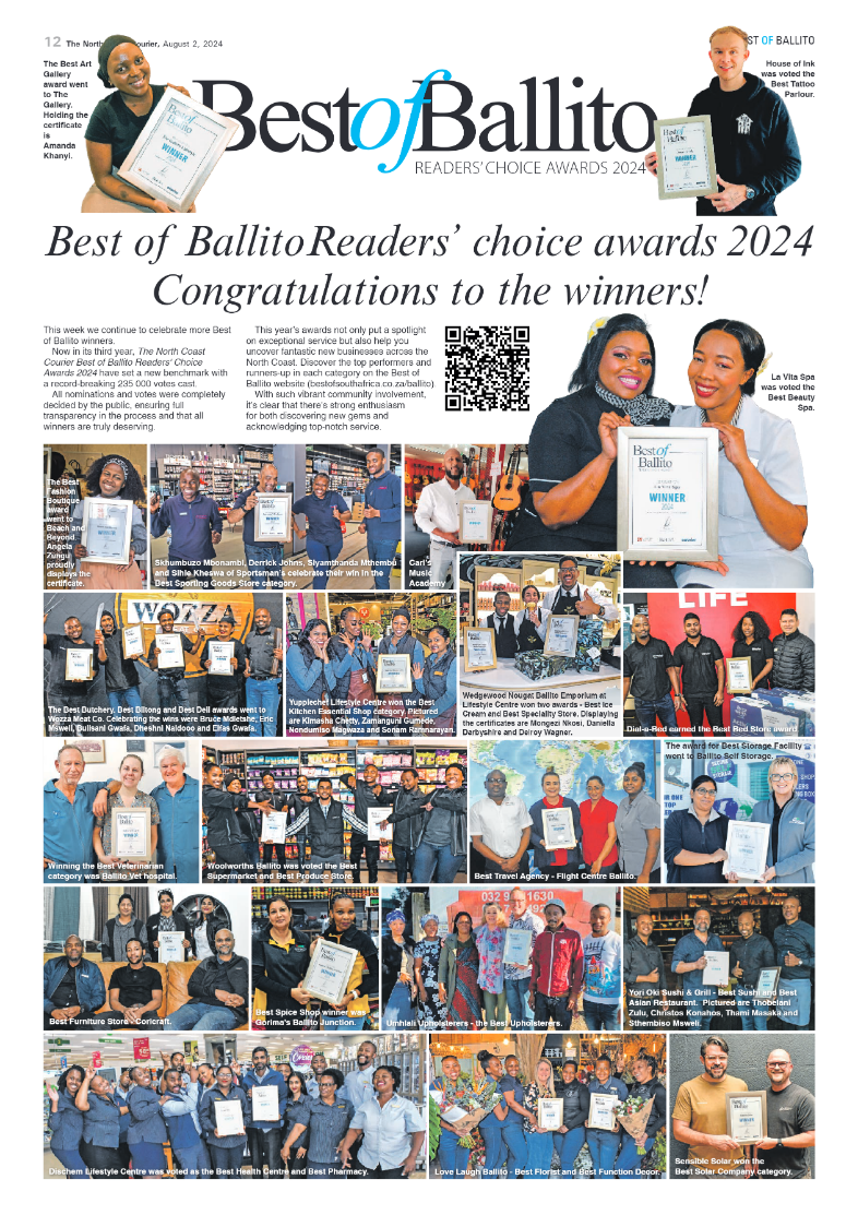 The North Coast Courier – 02 August 2024 page 12