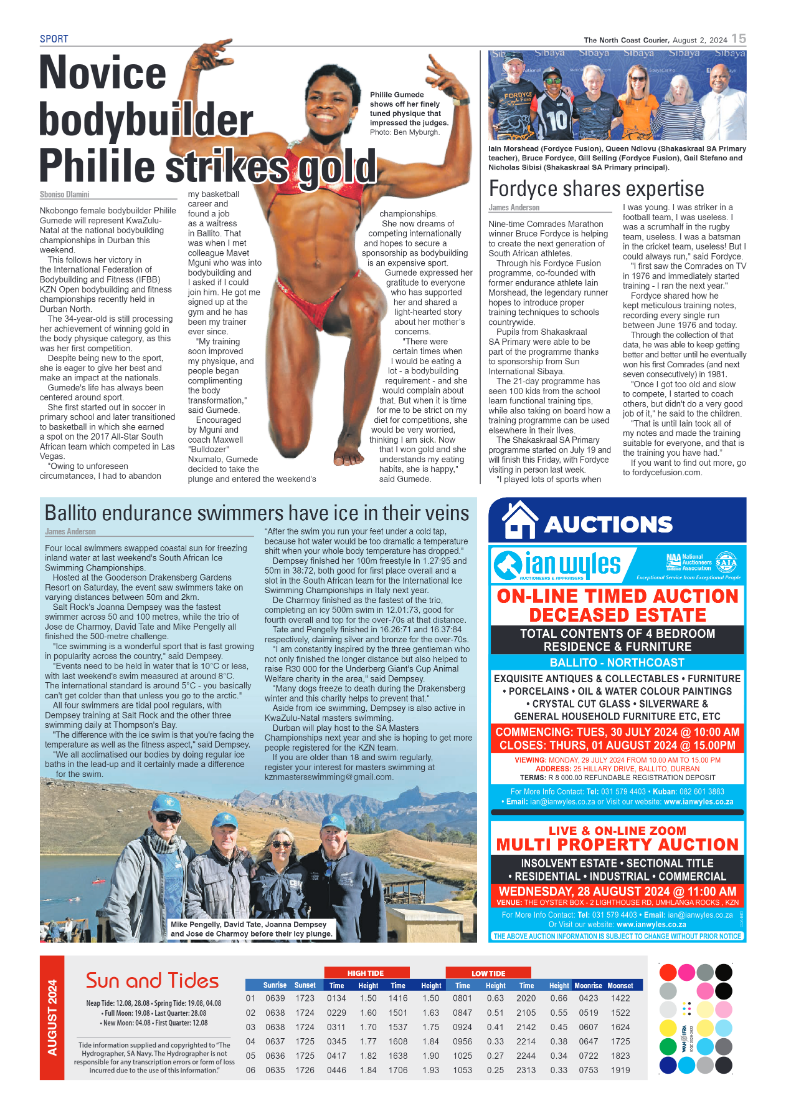 The North Coast Courier – 02 August 2024 page 15