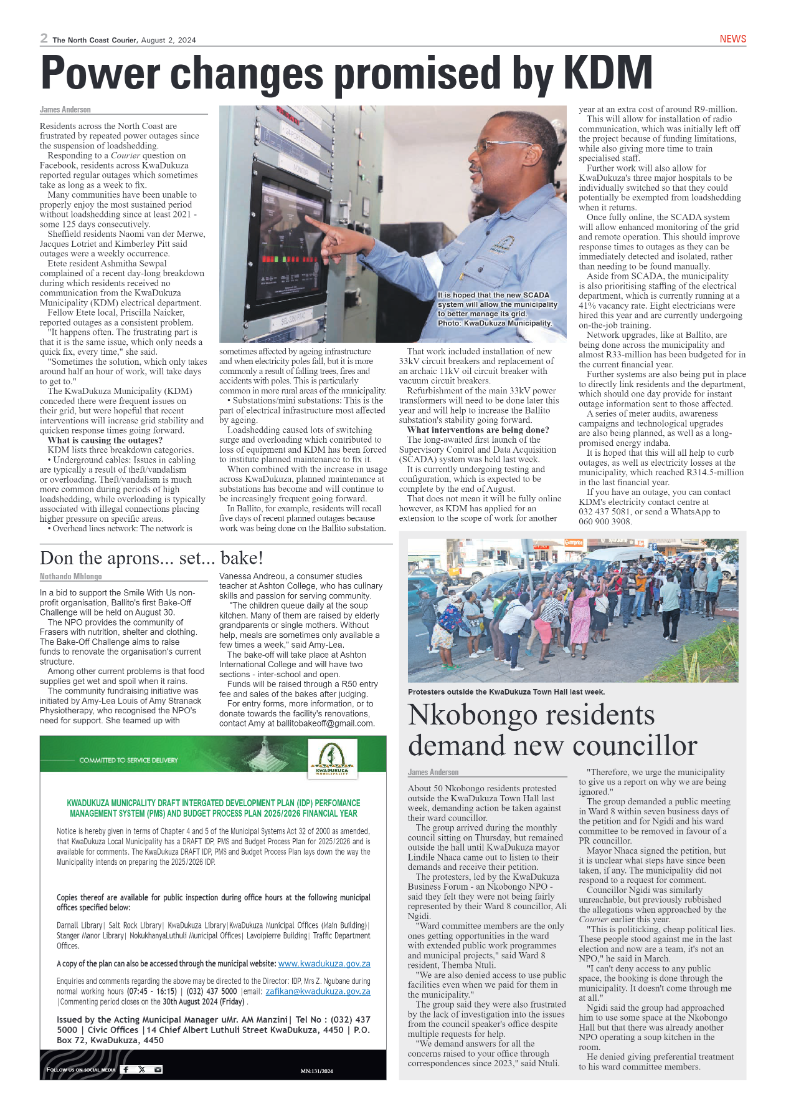 The North Coast Courier – 02 August 2024 page 2