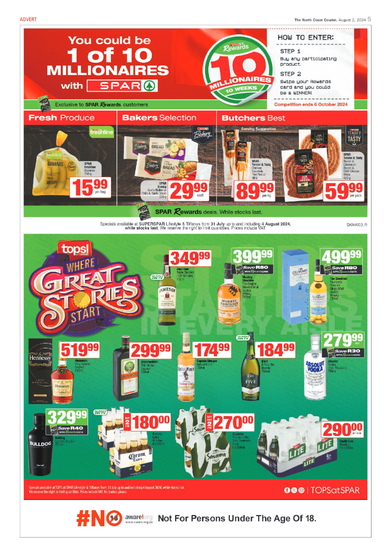 The North Coast Courier – 02 August 2024 page 5