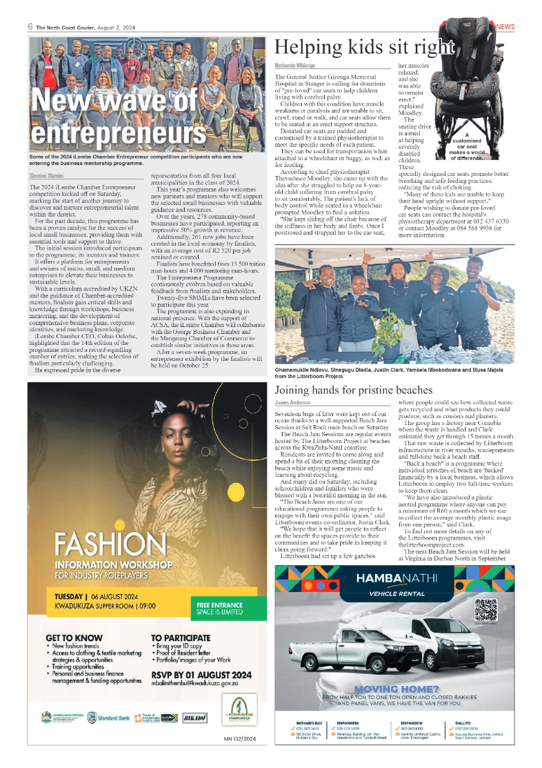 The North Coast Courier – 02 August 2024 page 6