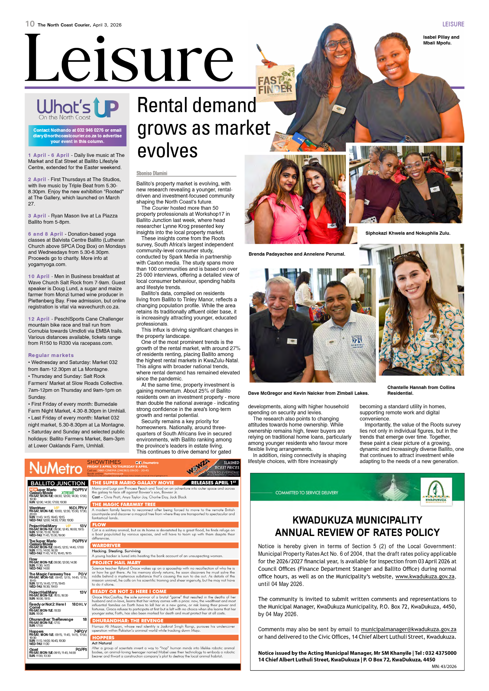 The North Coast Courier – 03 April 2026 page 10