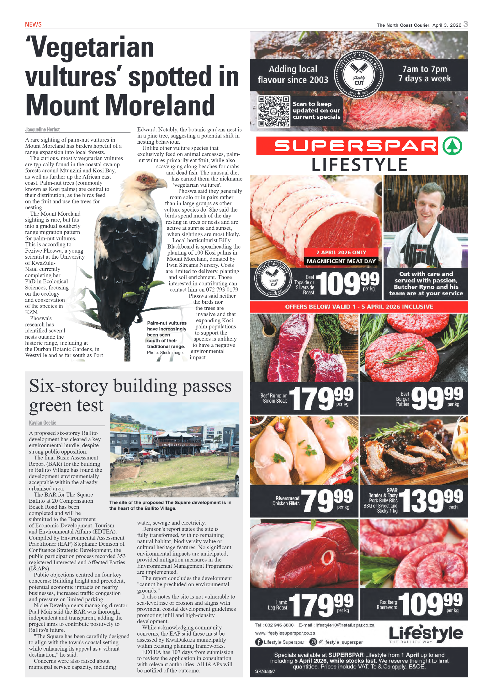 The North Coast Courier – 03 April 2026 page 3