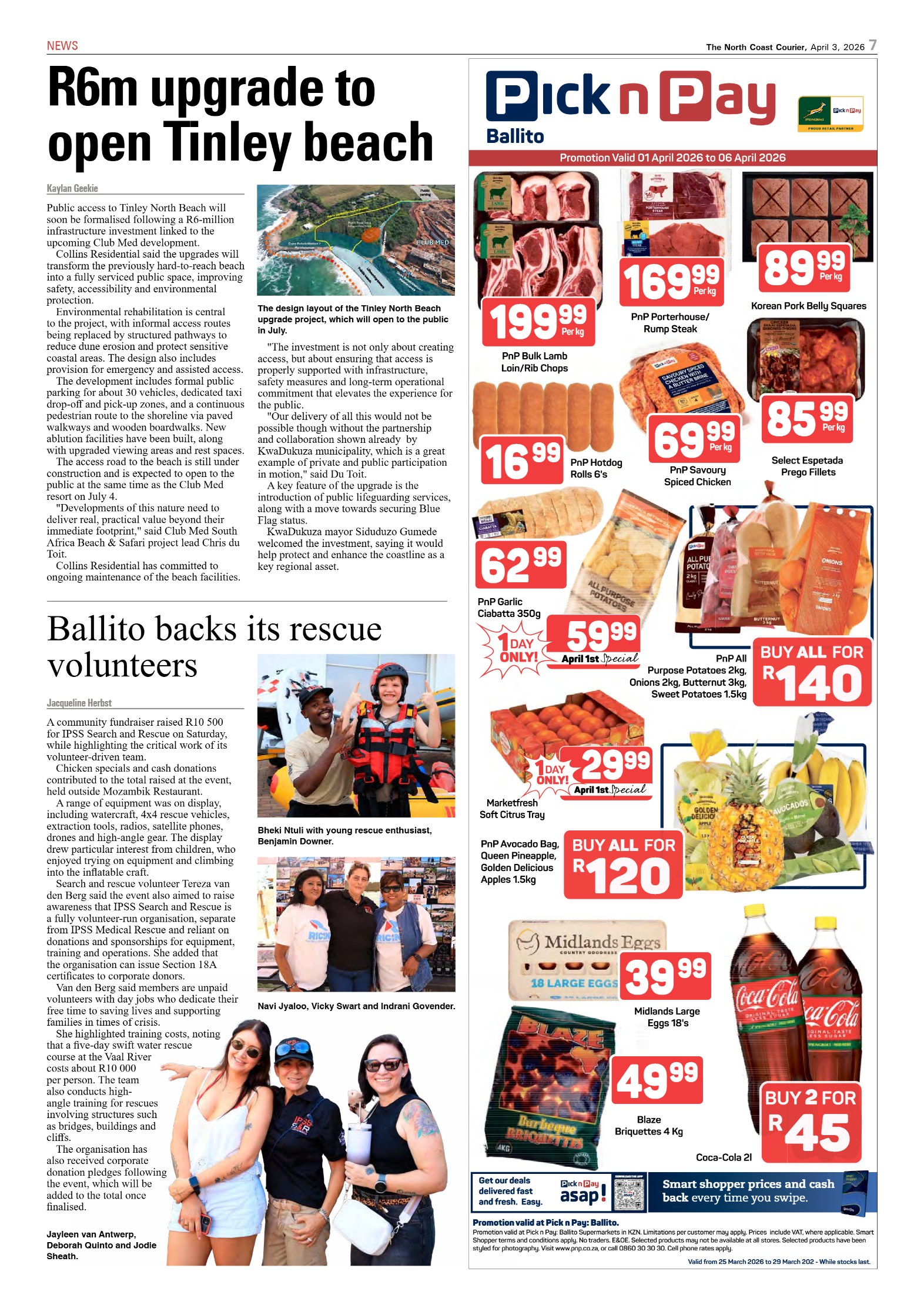 The North Coast Courier – 03 April 2026 page 7