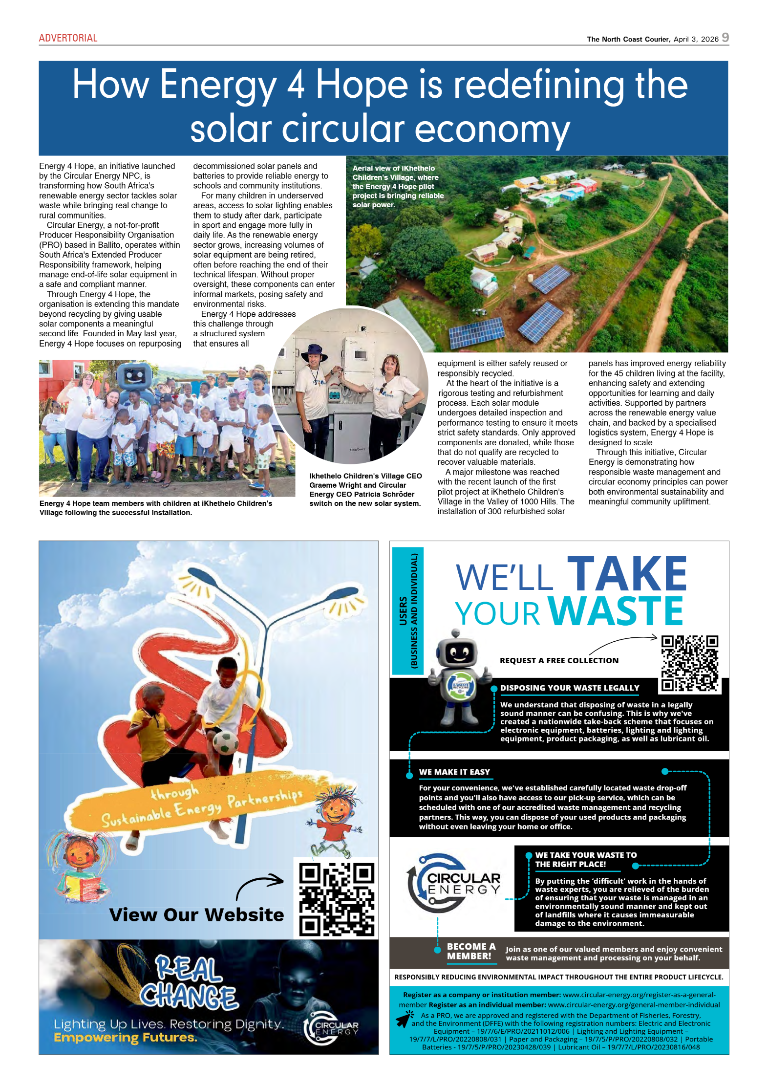 The North Coast Courier – 03 April 2026 page 9