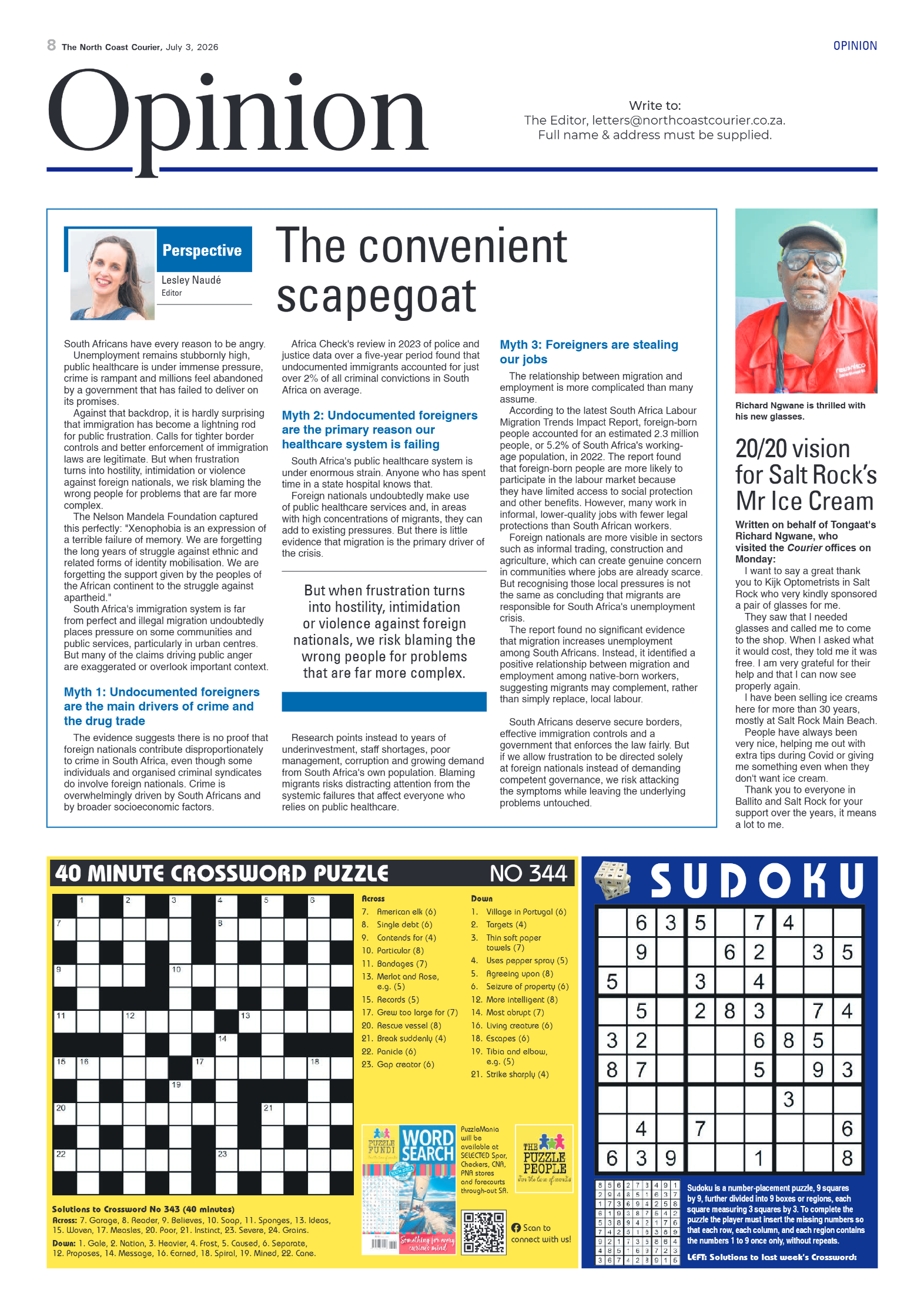The North Coast Courier – 03 July 2026 page 8