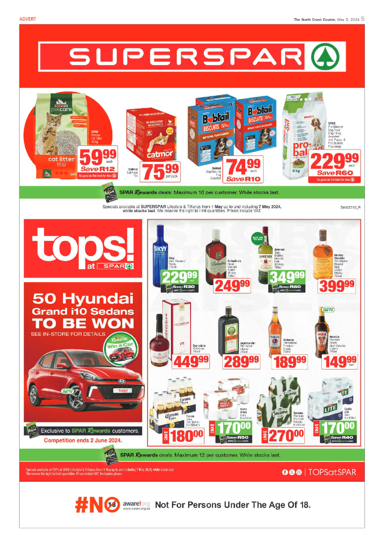The North Coast Courier 03 May 2024 page 5