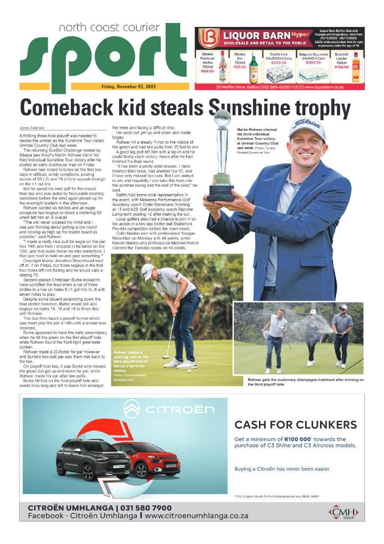 The North Coast Courier 03 November 2023 page 16