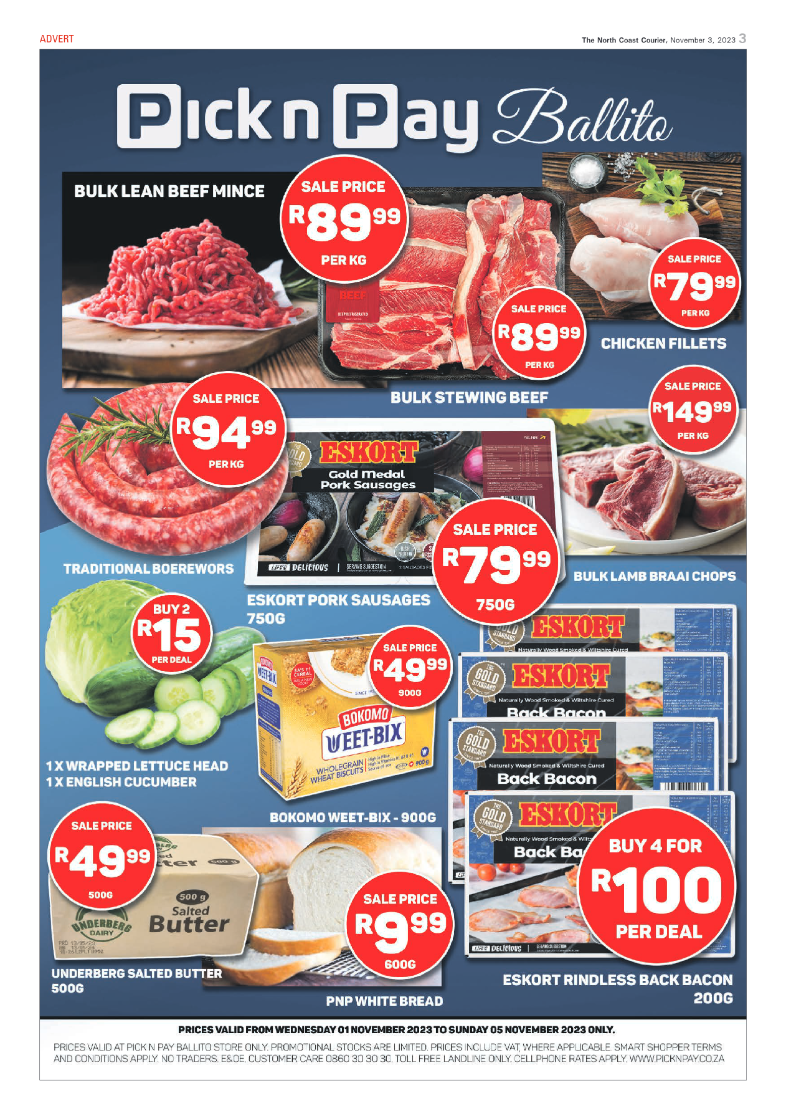The North Coast Courier 03 November 2023 page 3