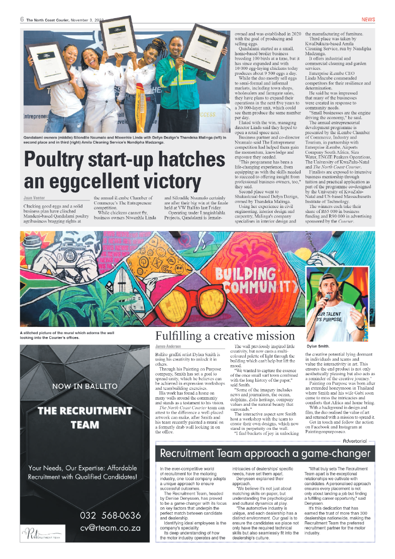 The North Coast Courier 03 November 2023 page 6