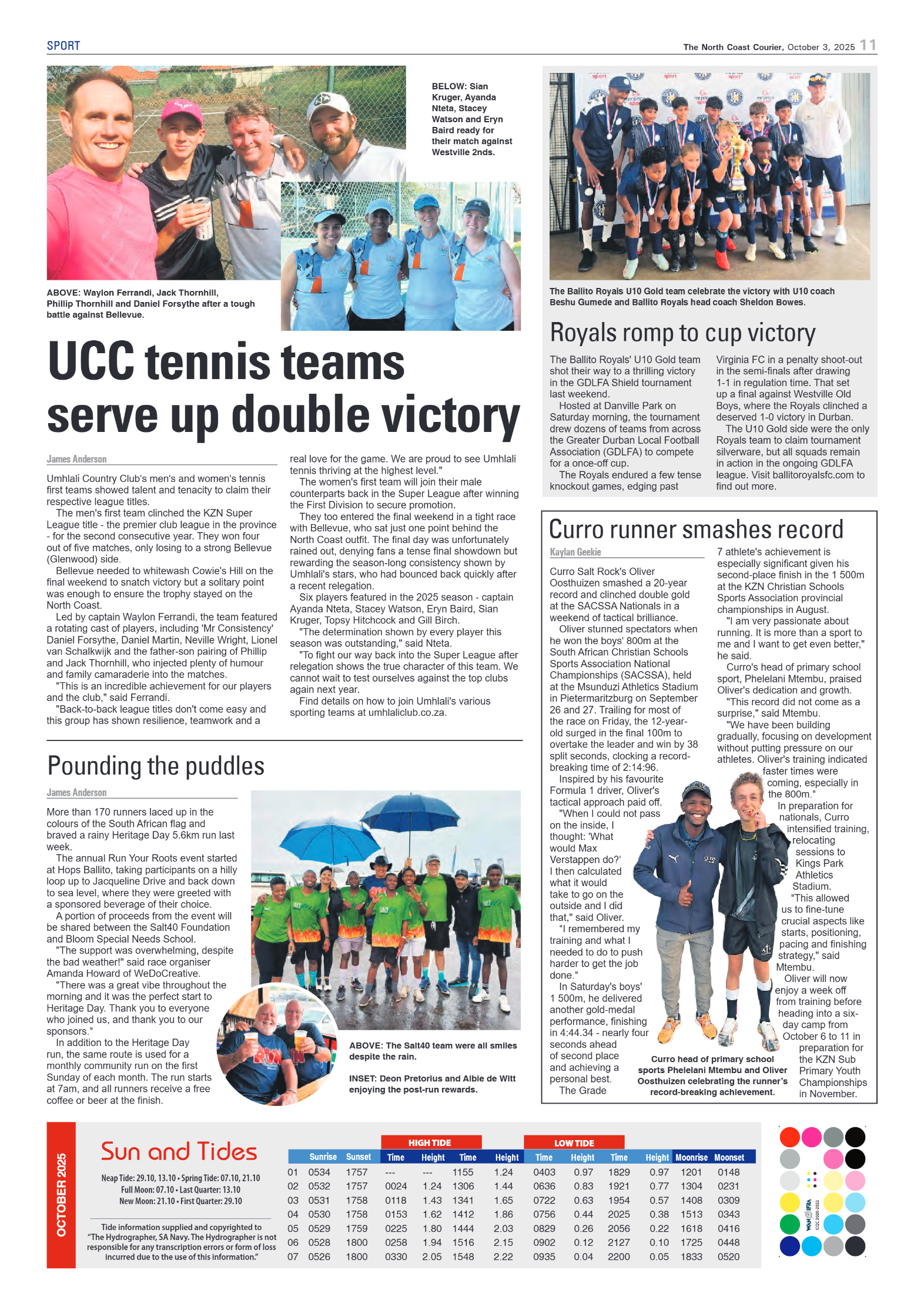 The North Coast Courier – 03 October 2025 page 11