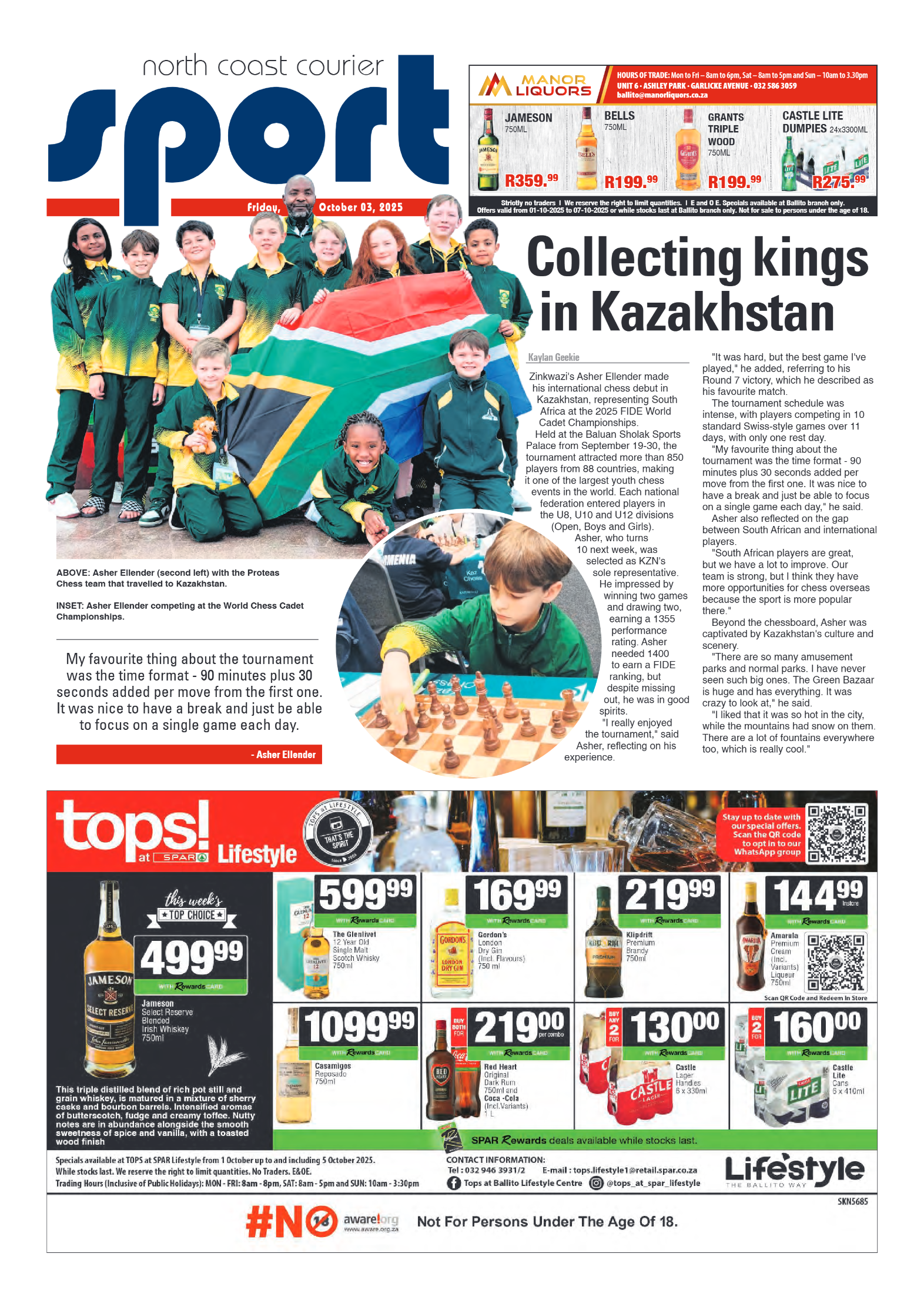 The North Coast Courier – 03 October 2025 page 12