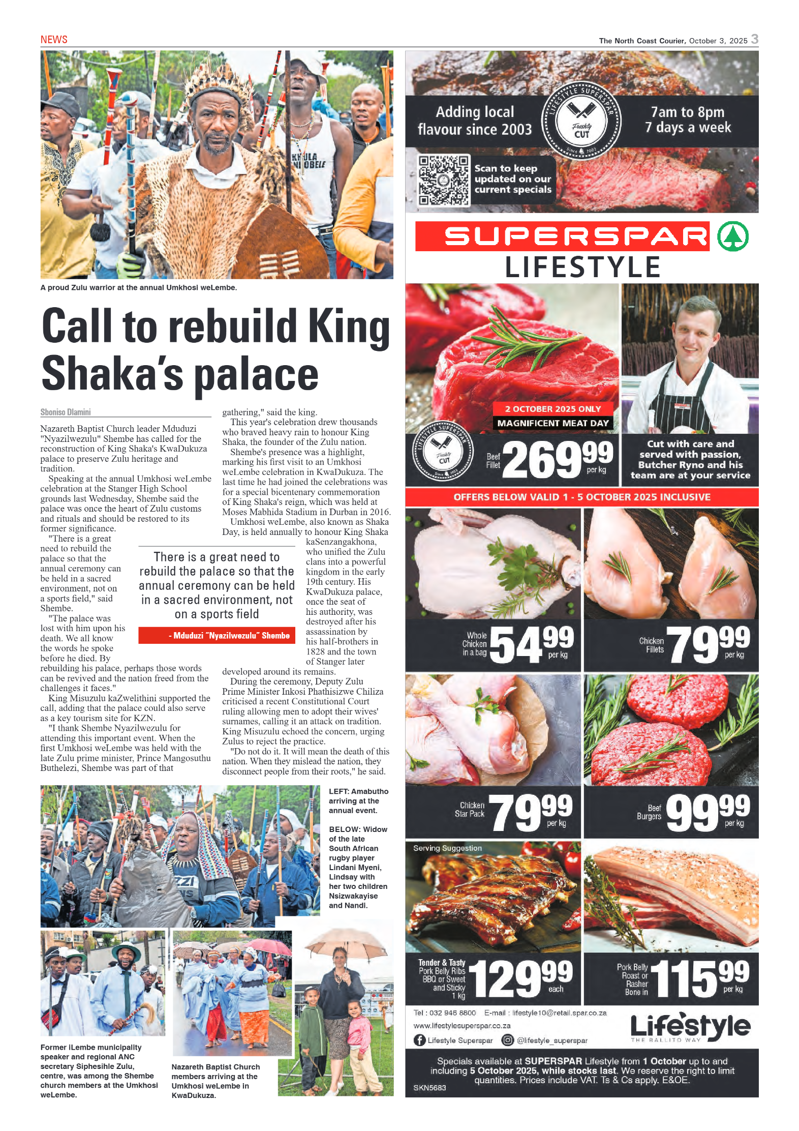 The North Coast Courier – 03 October 2025 page 3