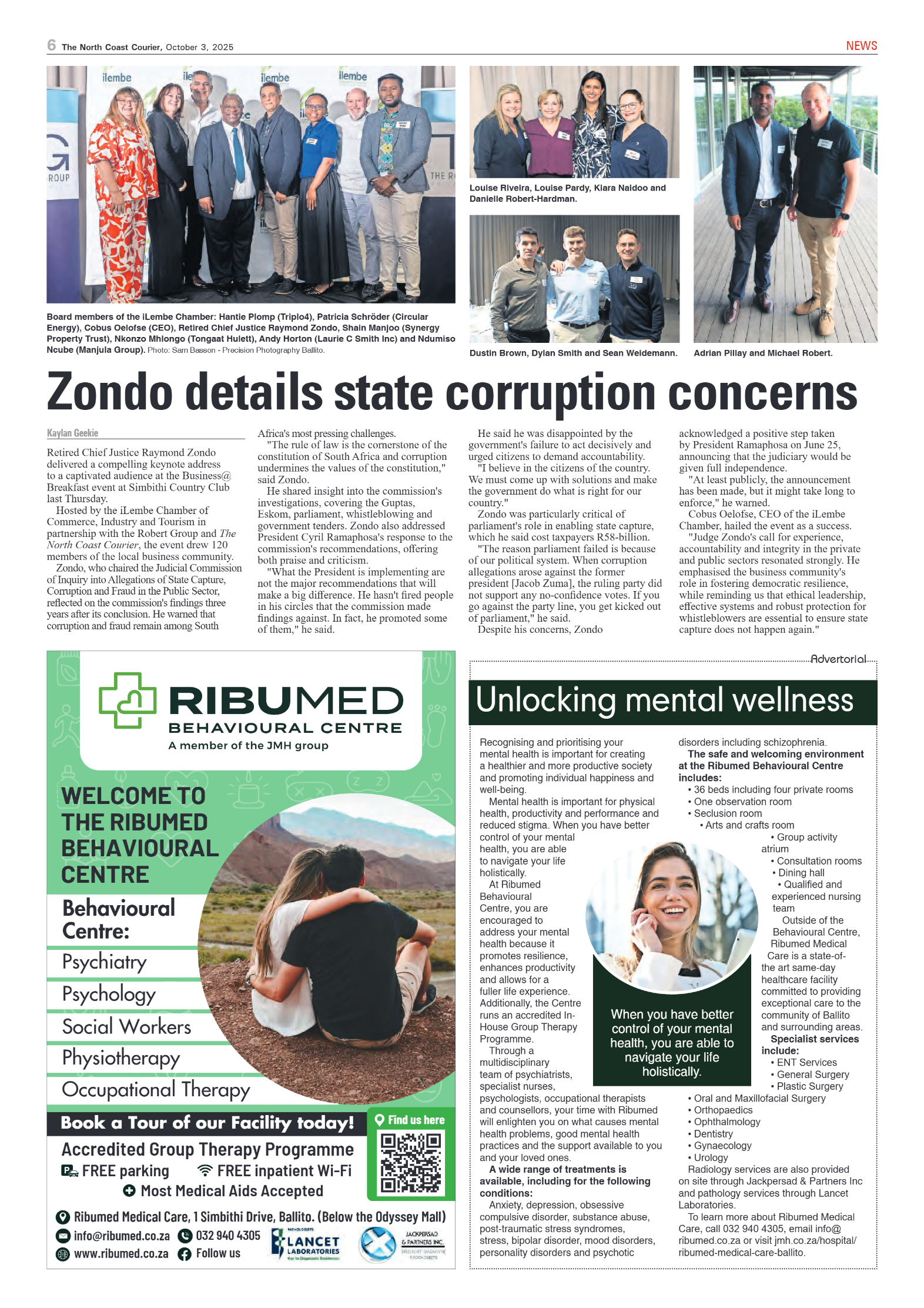 The North Coast Courier – 03 October 2025 page 6