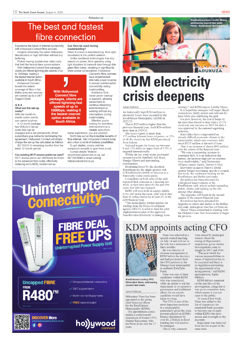 The North Coast Courier 04 August 2023 page 10