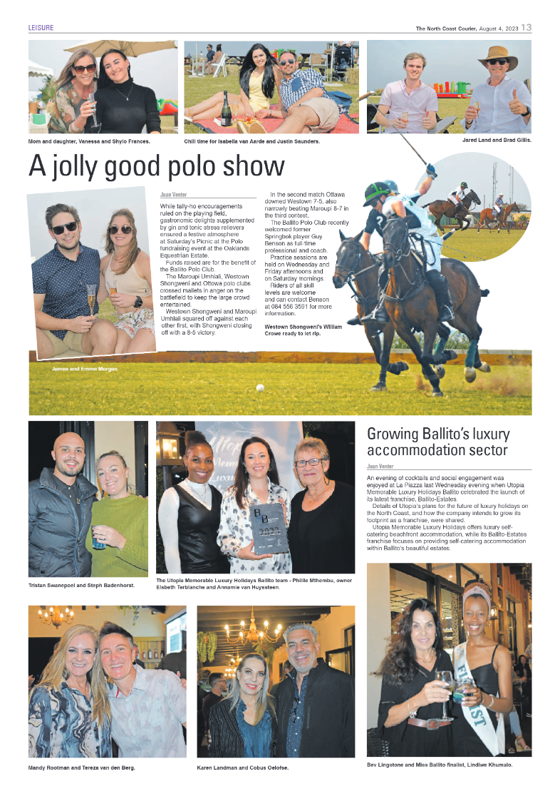 The North Coast Courier 04 August 2023 page 13