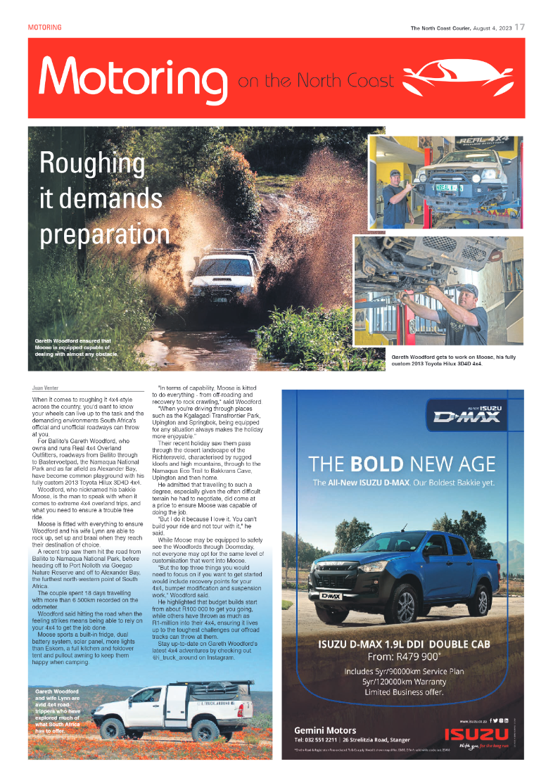 The North Coast Courier 04 August 2023 page 17