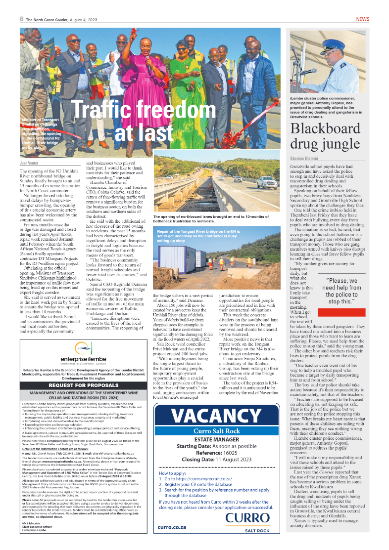The North Coast Courier 04 August 2023 page 6