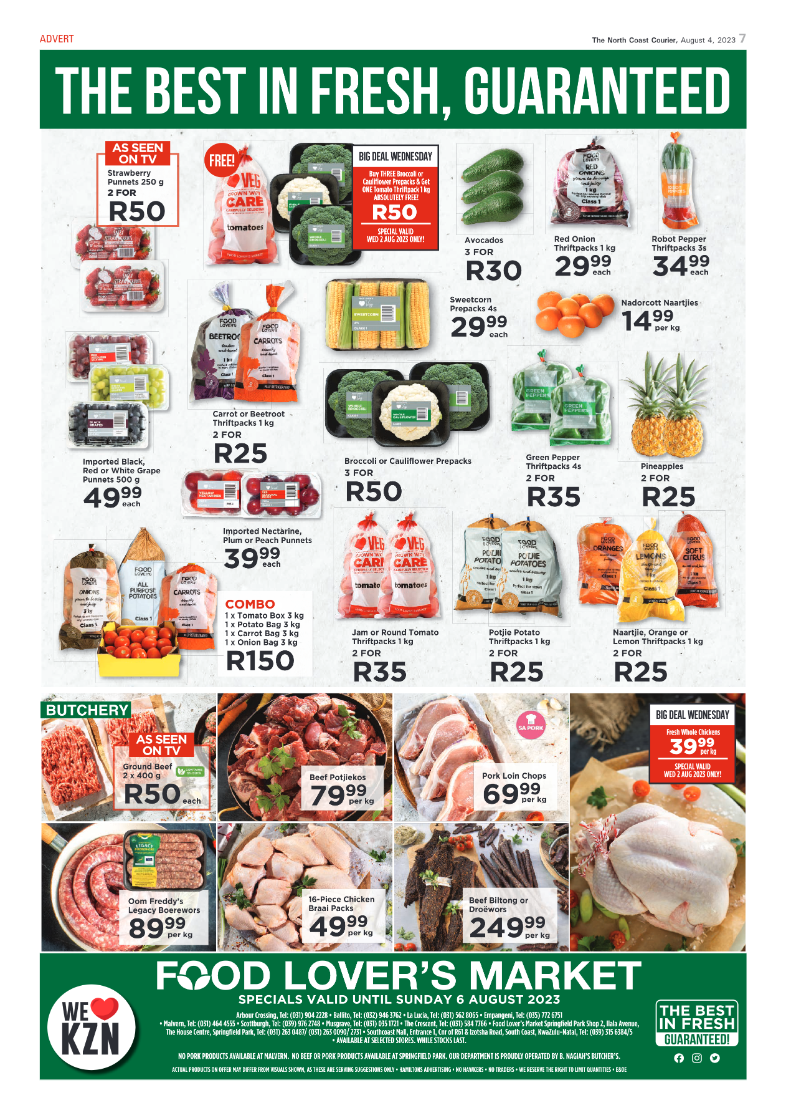 The North Coast Courier 04 August 2023 page 7