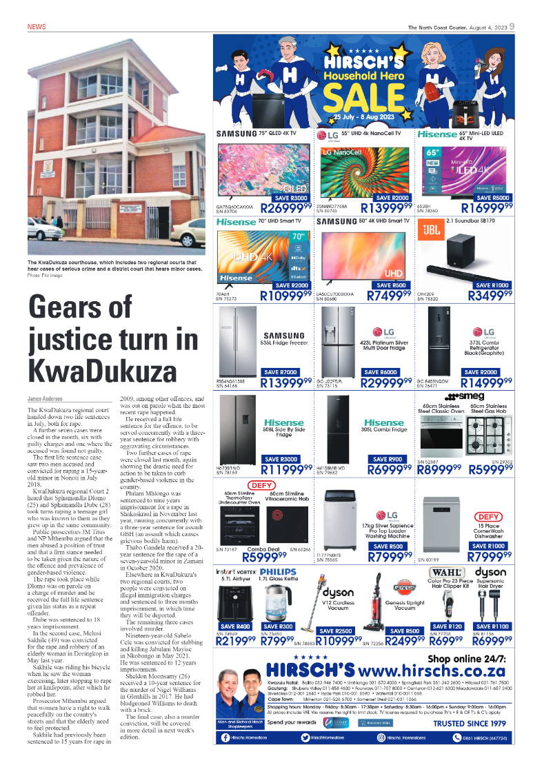 The North Coast Courier 04 August 2023 page 9