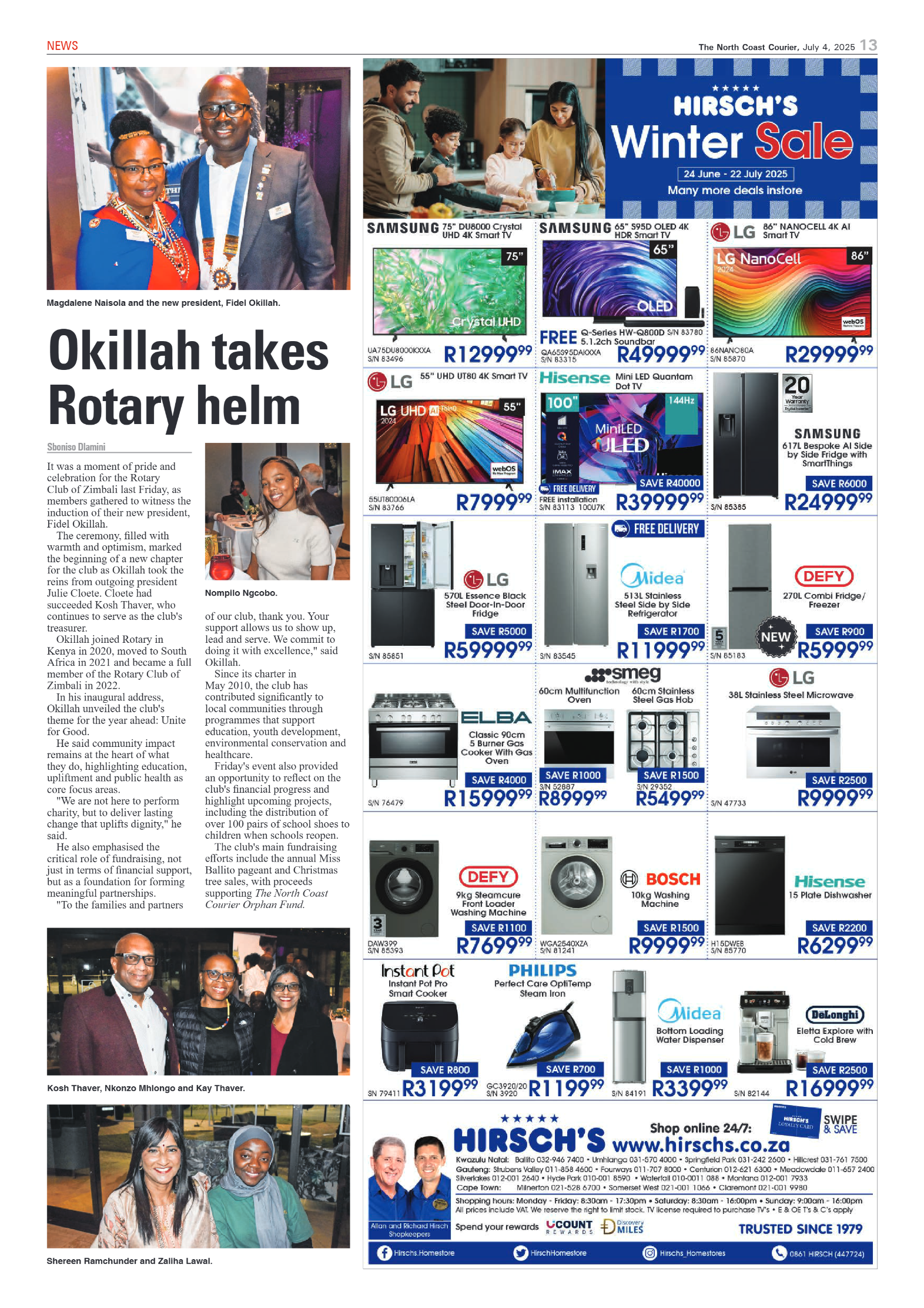 The North Coast Courier – 04 July 2025 page 13