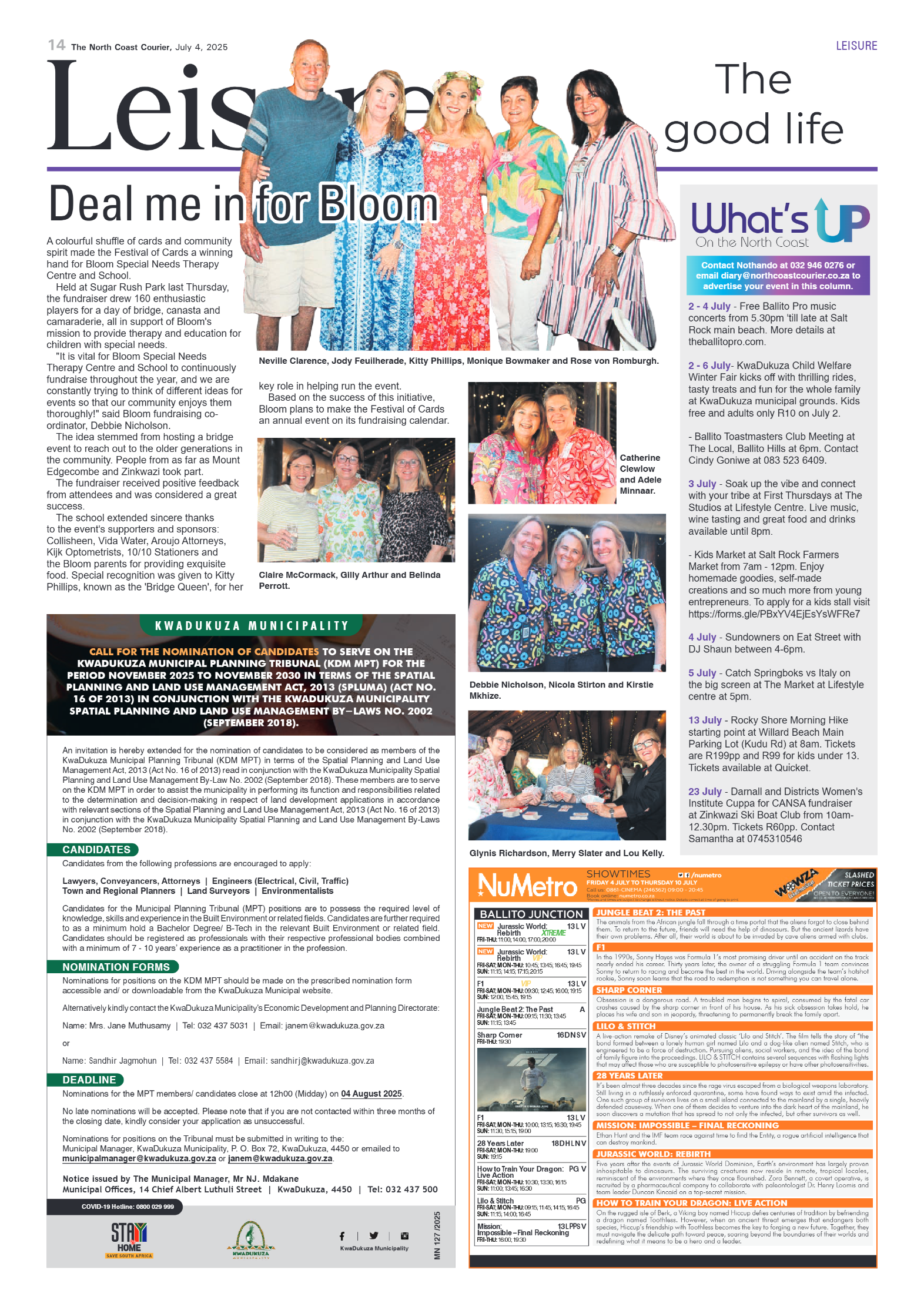 The North Coast Courier – 04 July 2025 page 14