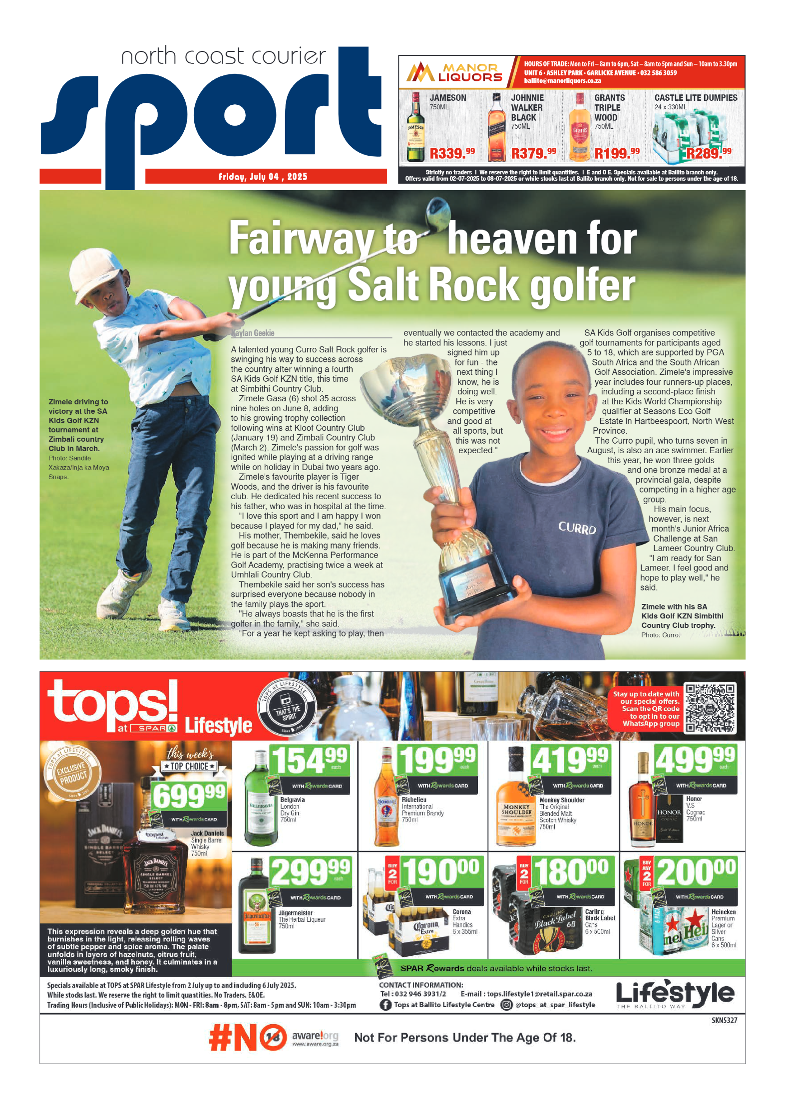 The North Coast Courier – 04 July 2025 page 20