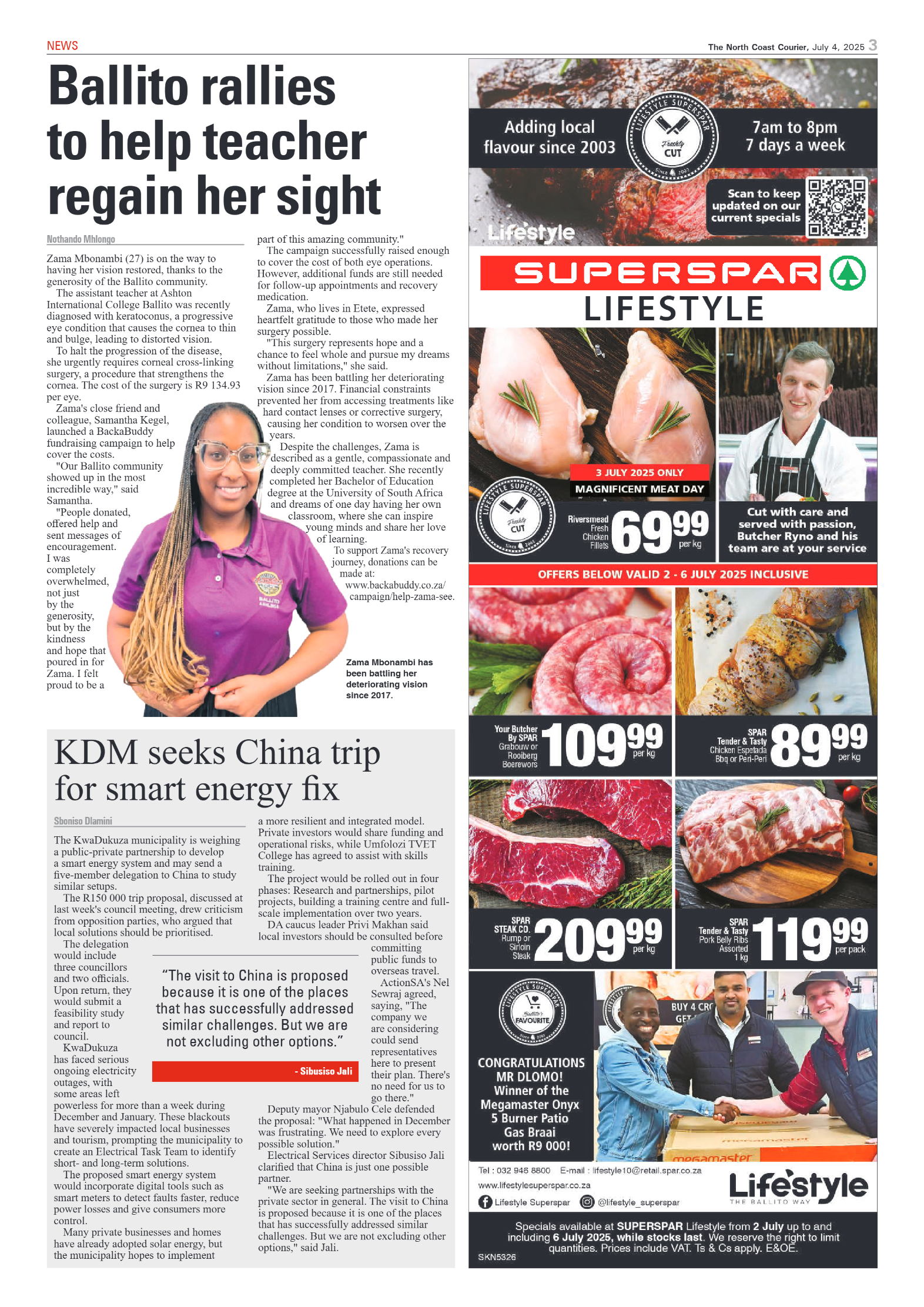 The North Coast Courier – 04 July 2025 page 3