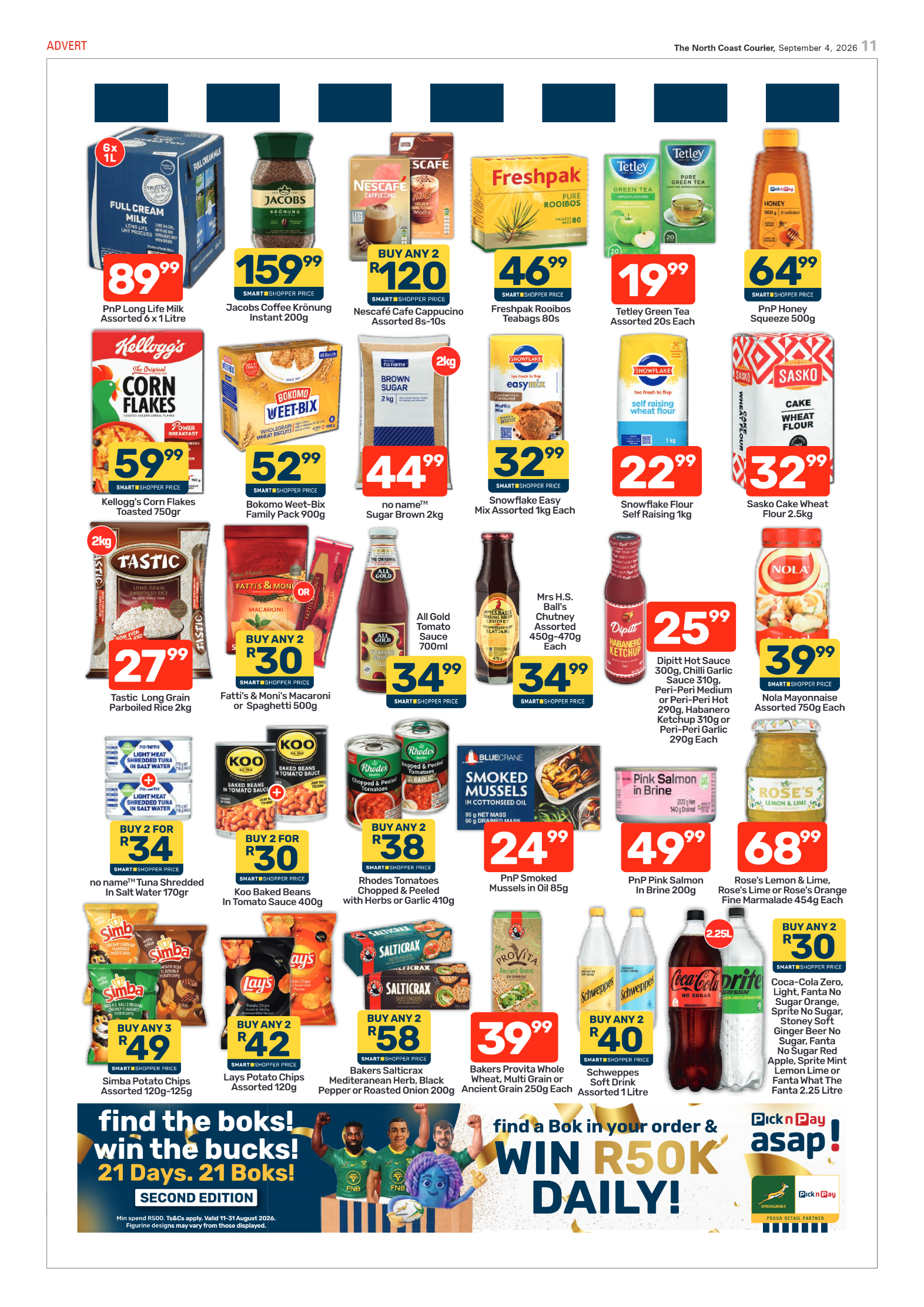 The North Coast Courier – 04 September 2026 page 11