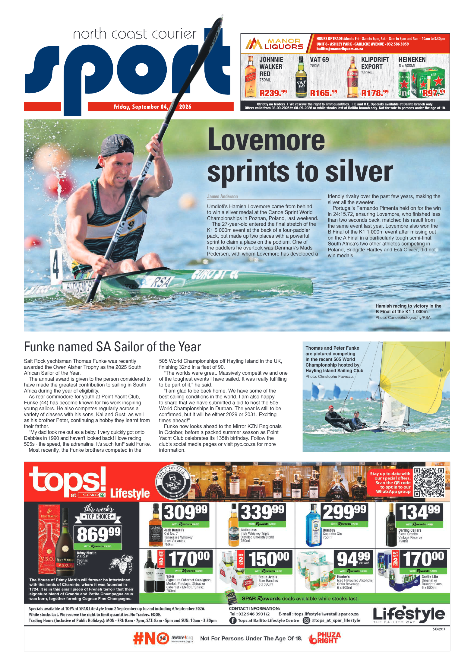 The North Coast Courier – 04 September 2026 page 20