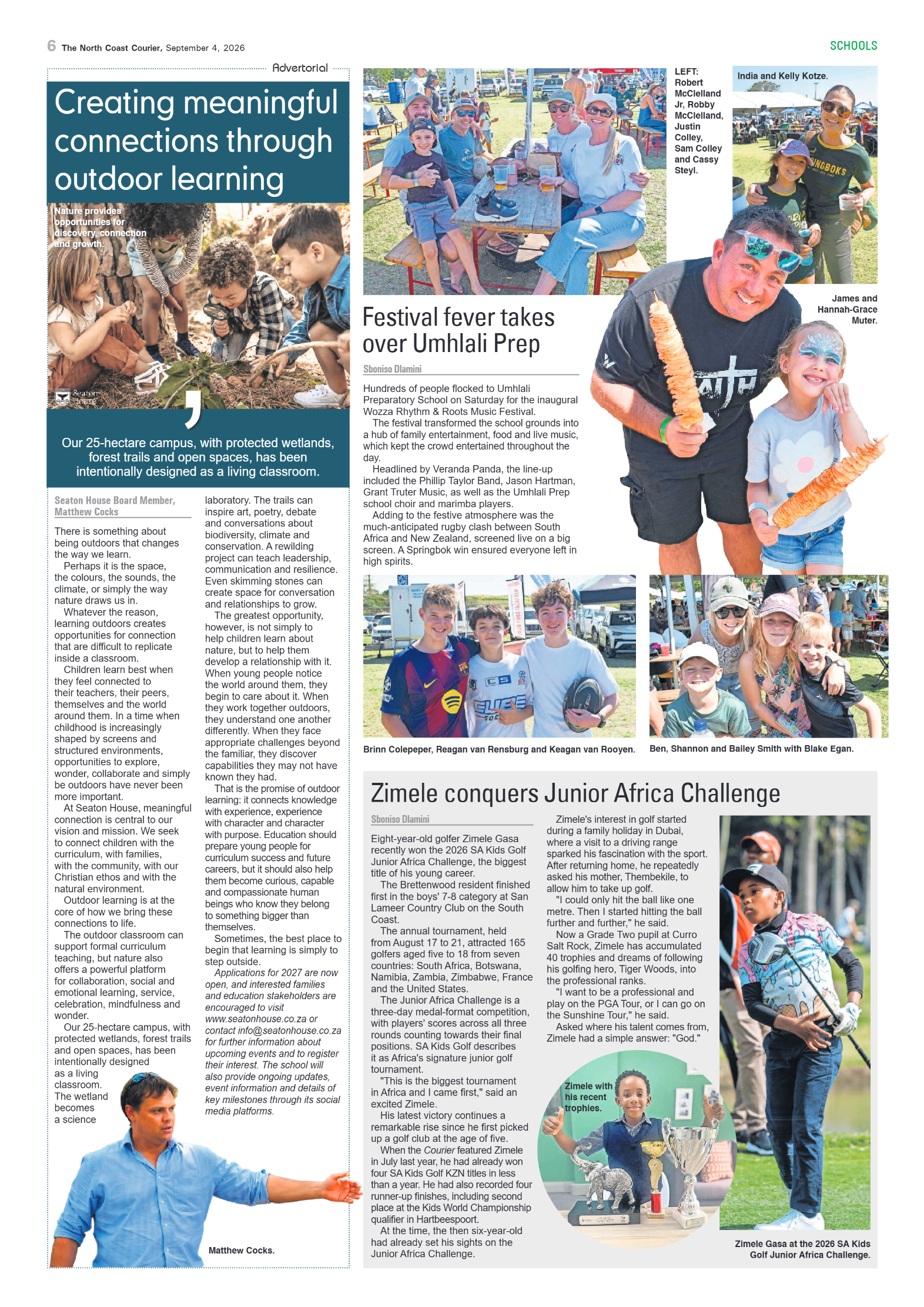 The North Coast Courier – 04 September 2026 page 6