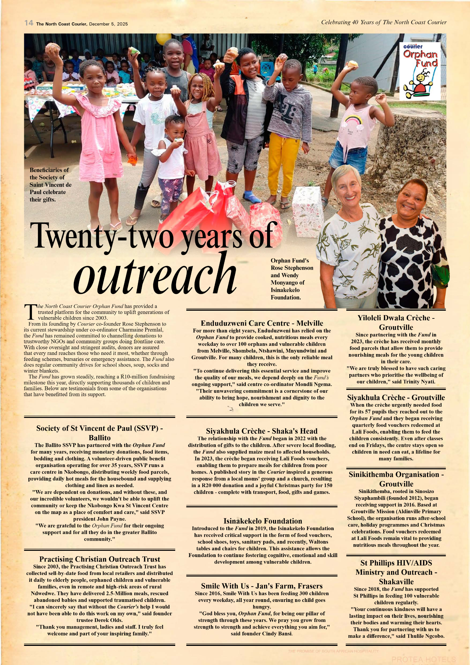 The North Coast Courier – 05 December 2025 page 14