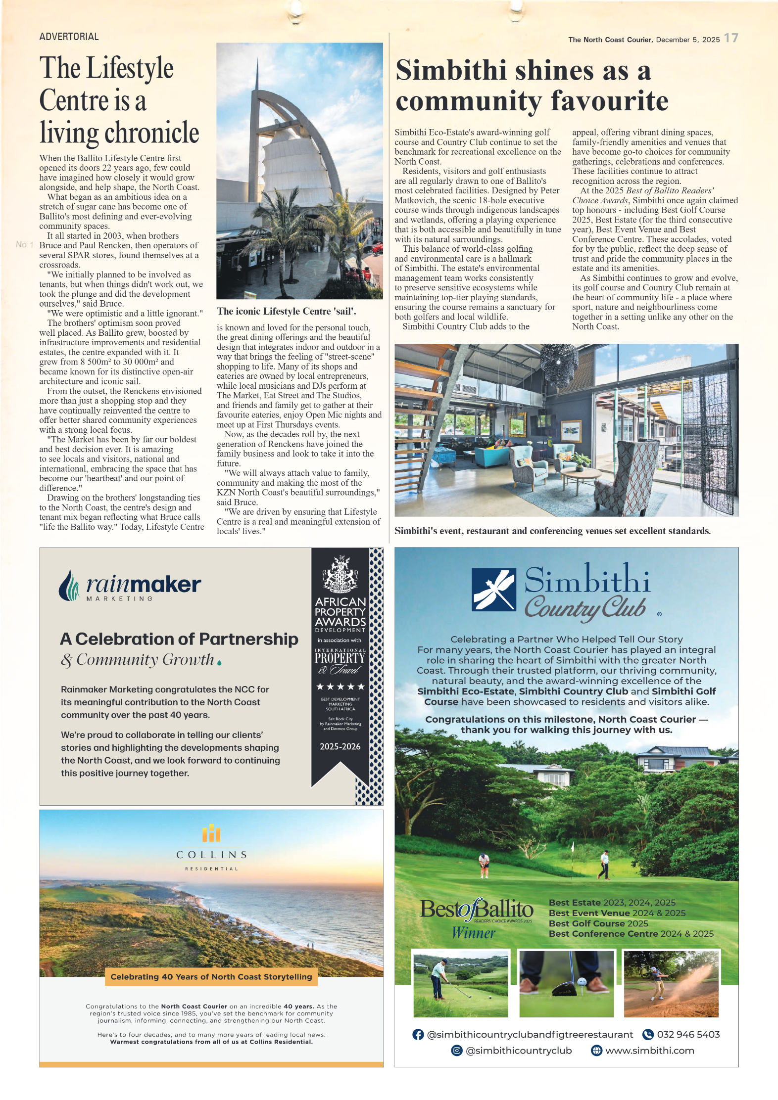 The North Coast Courier – 05 December 2025 page 17