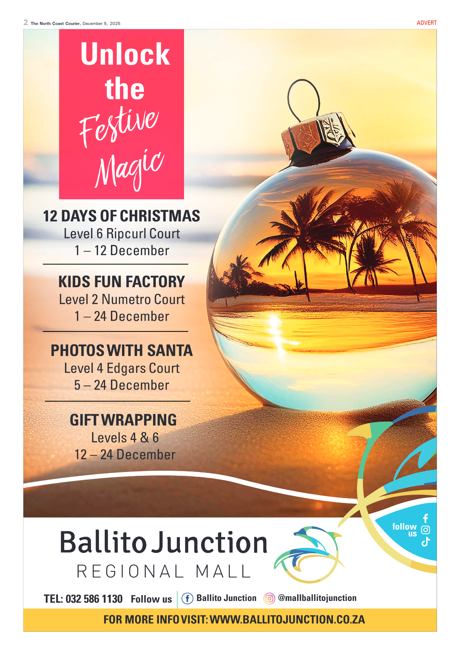 The North Coast Courier – 05 December 2025 page 2