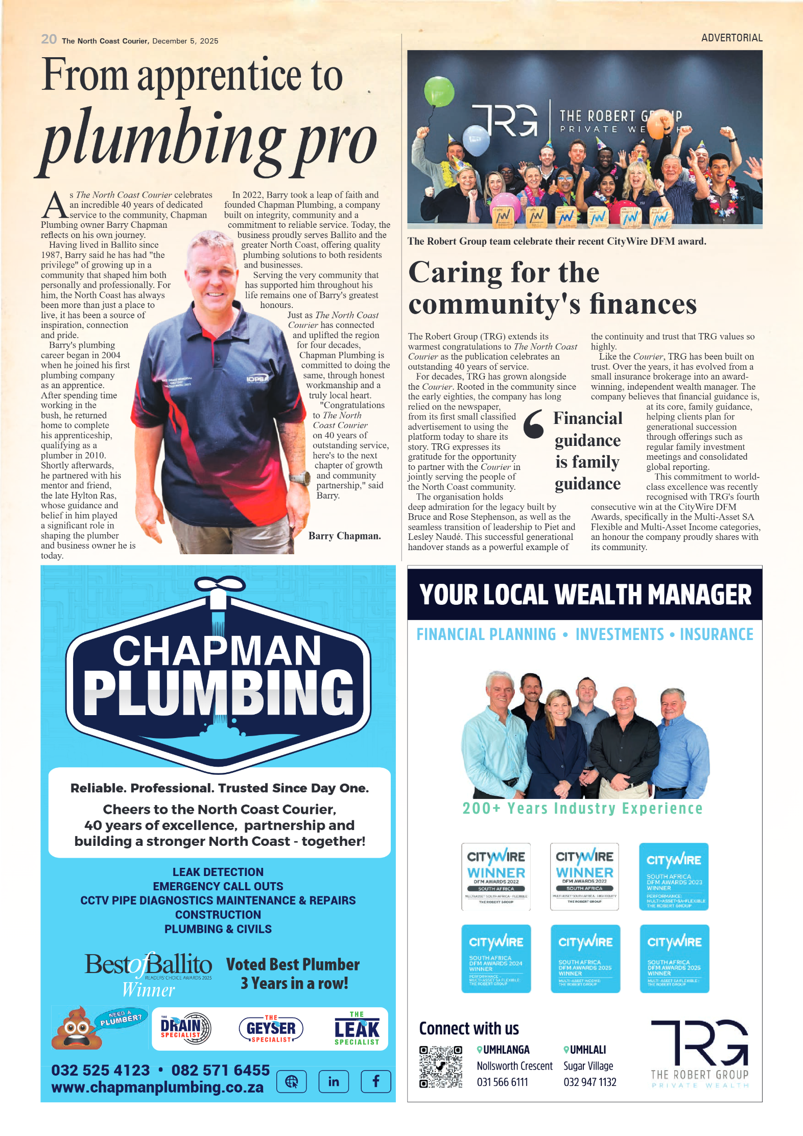 The North Coast Courier – 05 December 2025 page 20