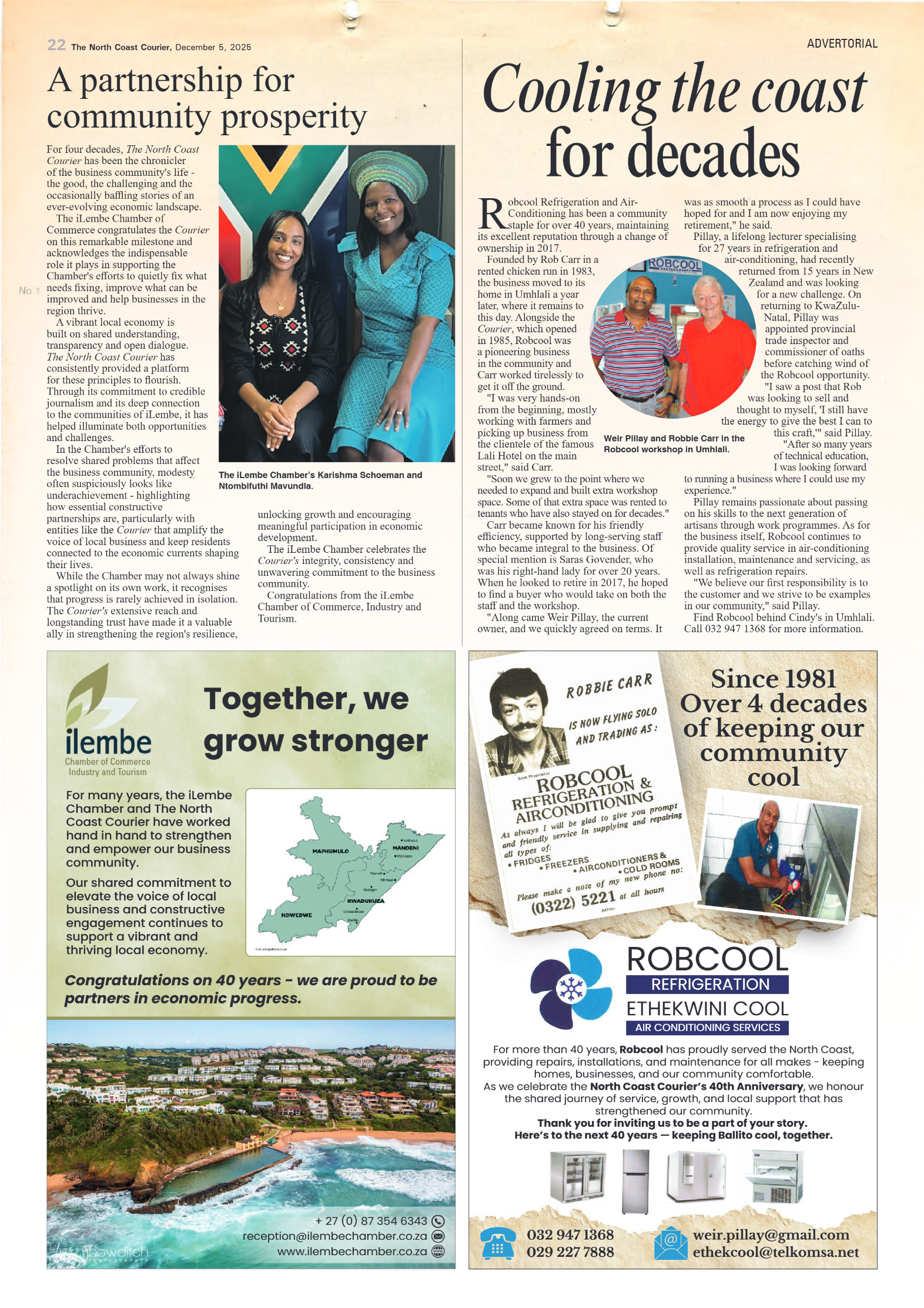 The North Coast Courier – 05 December 2025 page 22