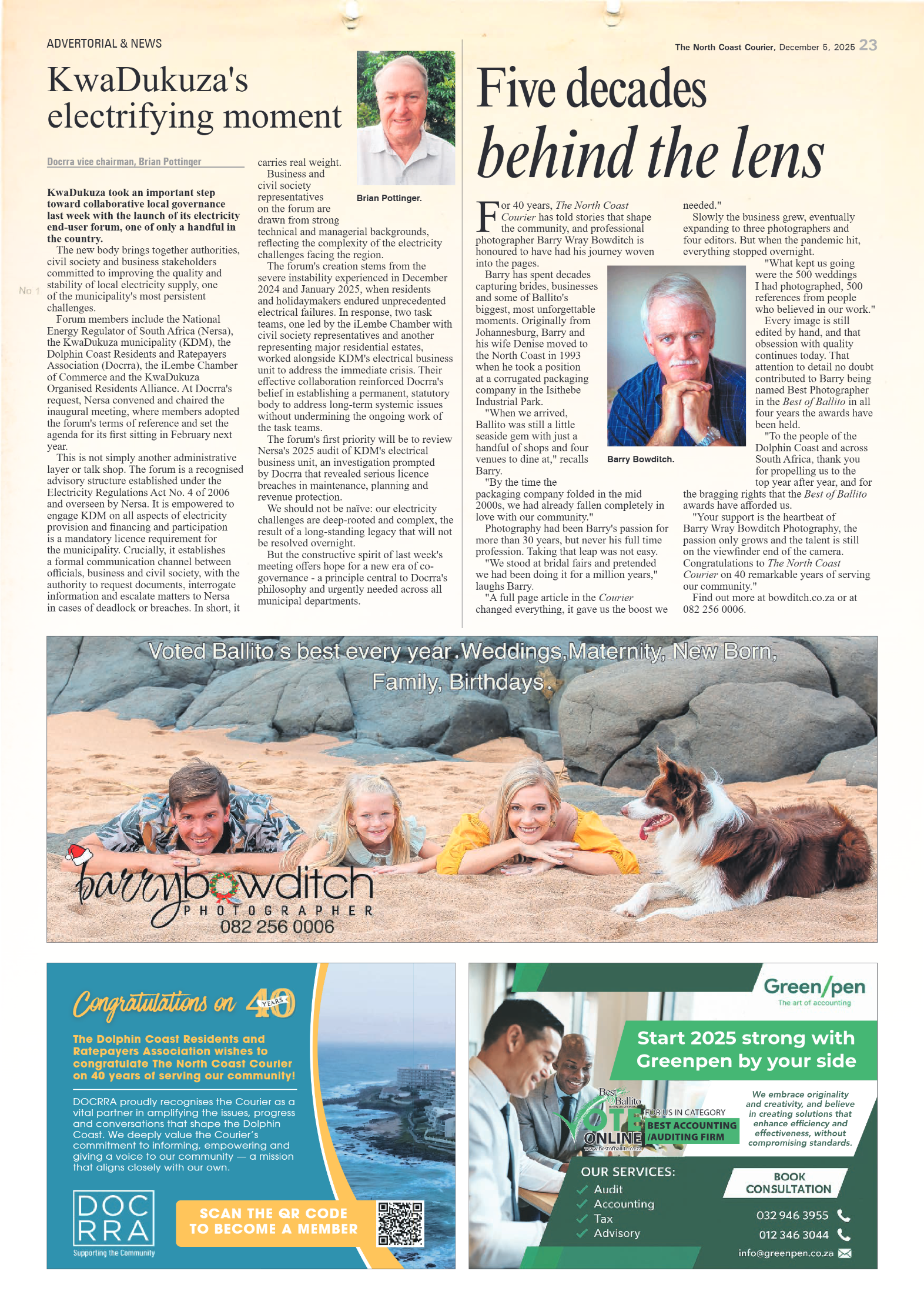The North Coast Courier – 05 December 2025 page 23