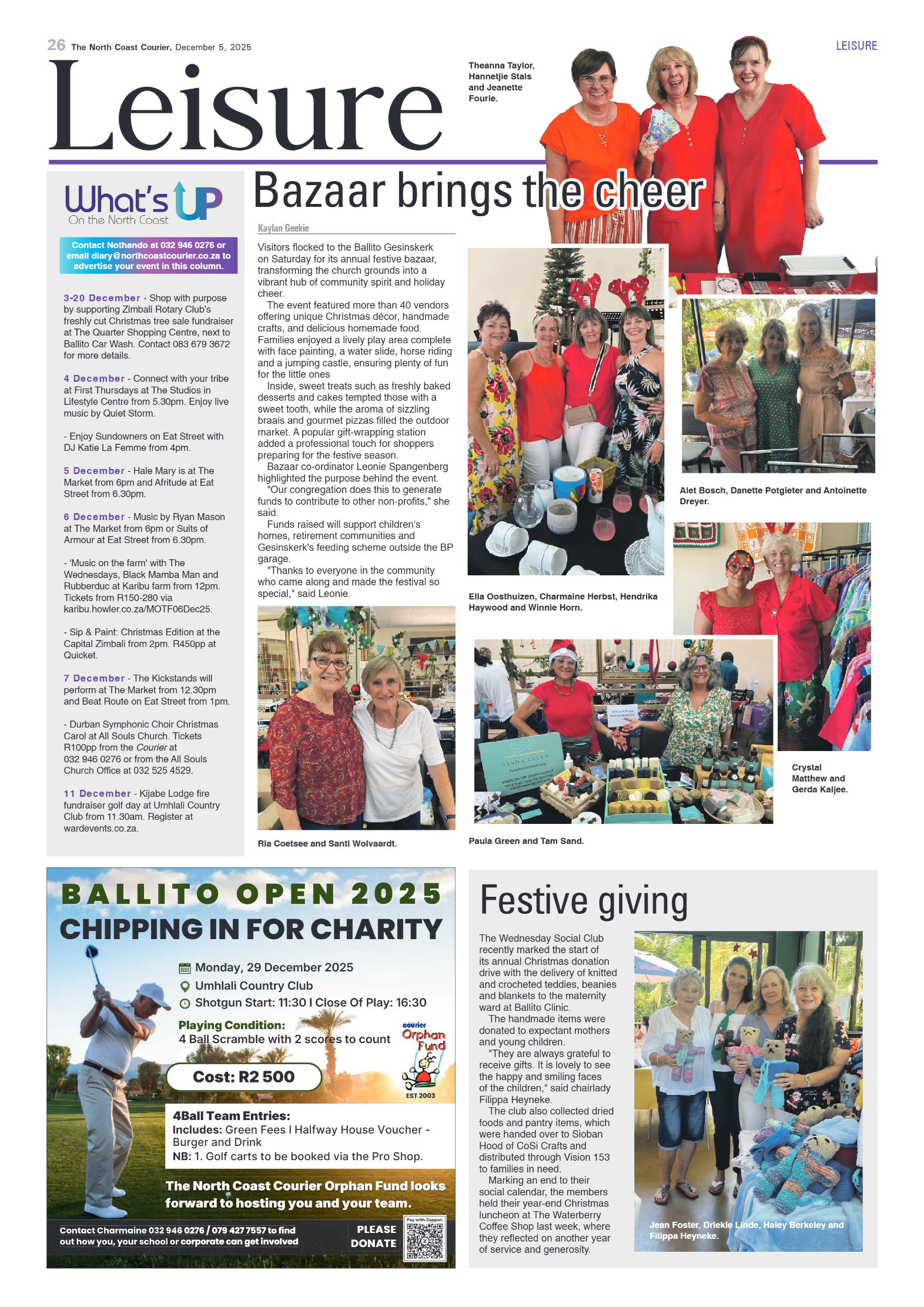The North Coast Courier – 05 December 2025 page 26