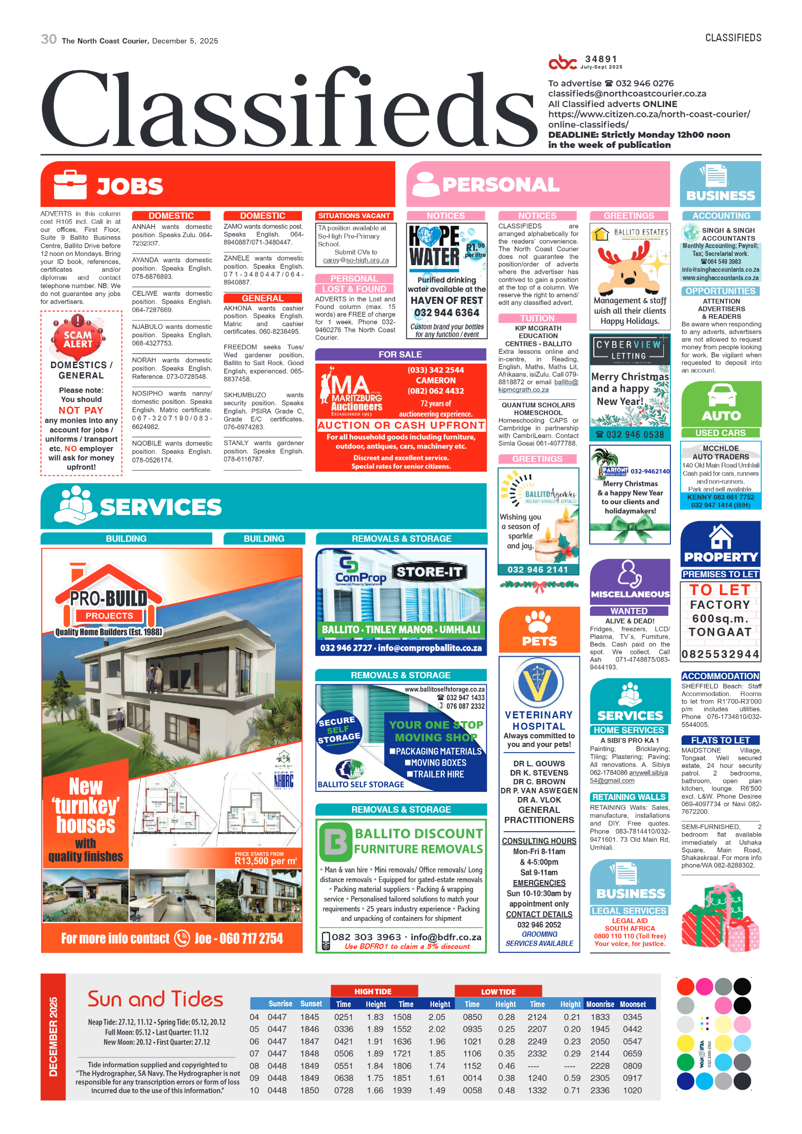 The North Coast Courier – 05 December 2025 page 30