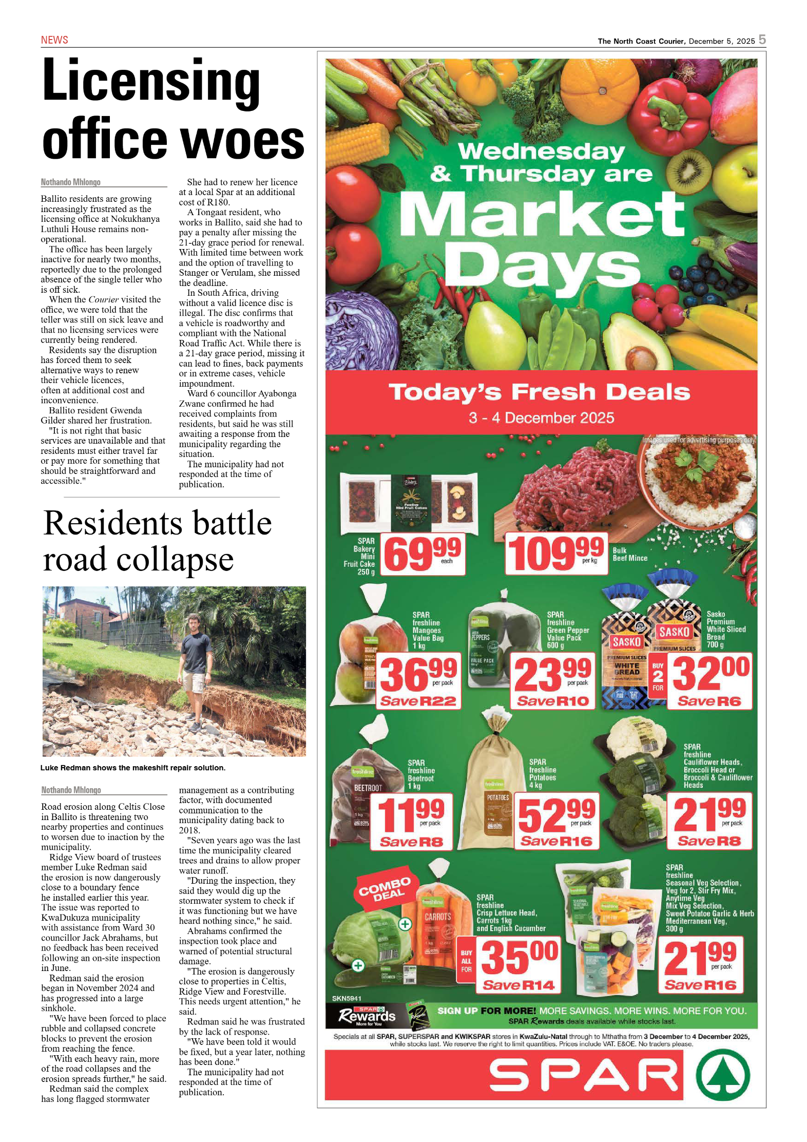 The North Coast Courier – 05 December 2025 page 5