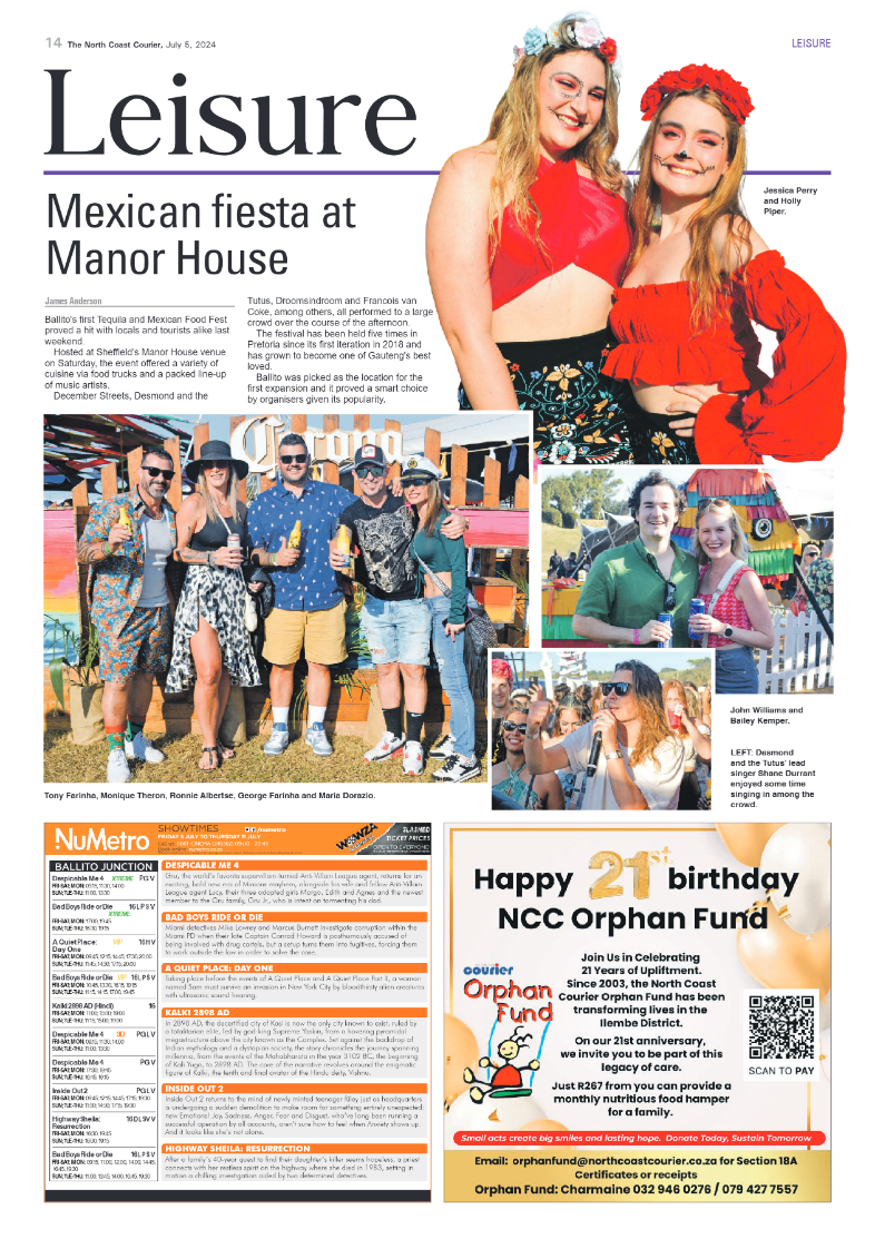 The North Coast Courier – 05 July 2024 page 14