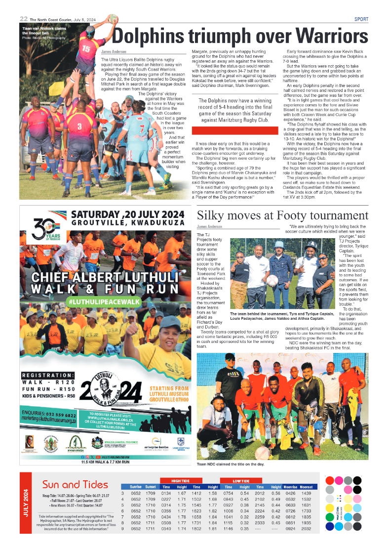 The North Coast Courier – 05 July 2024 page 22