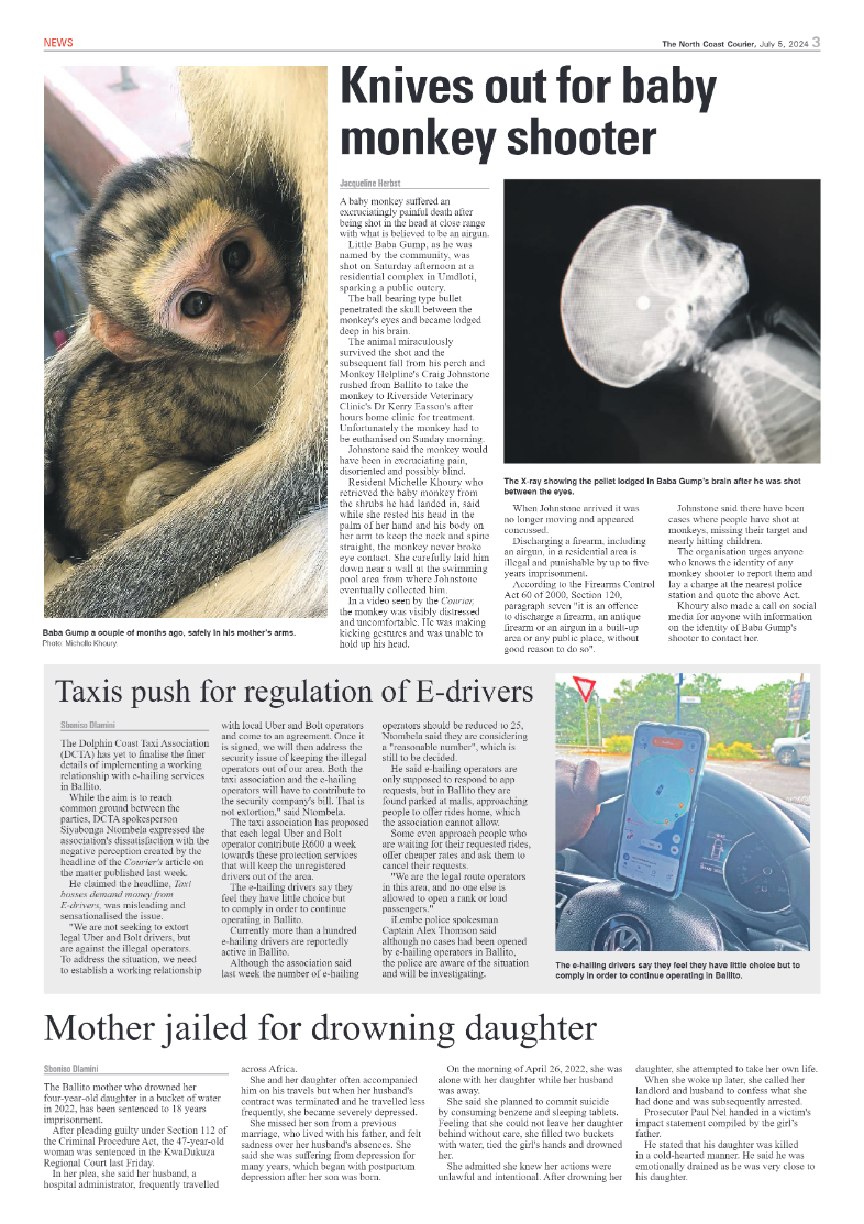 The North Coast Courier – 05 July 2024 page 3