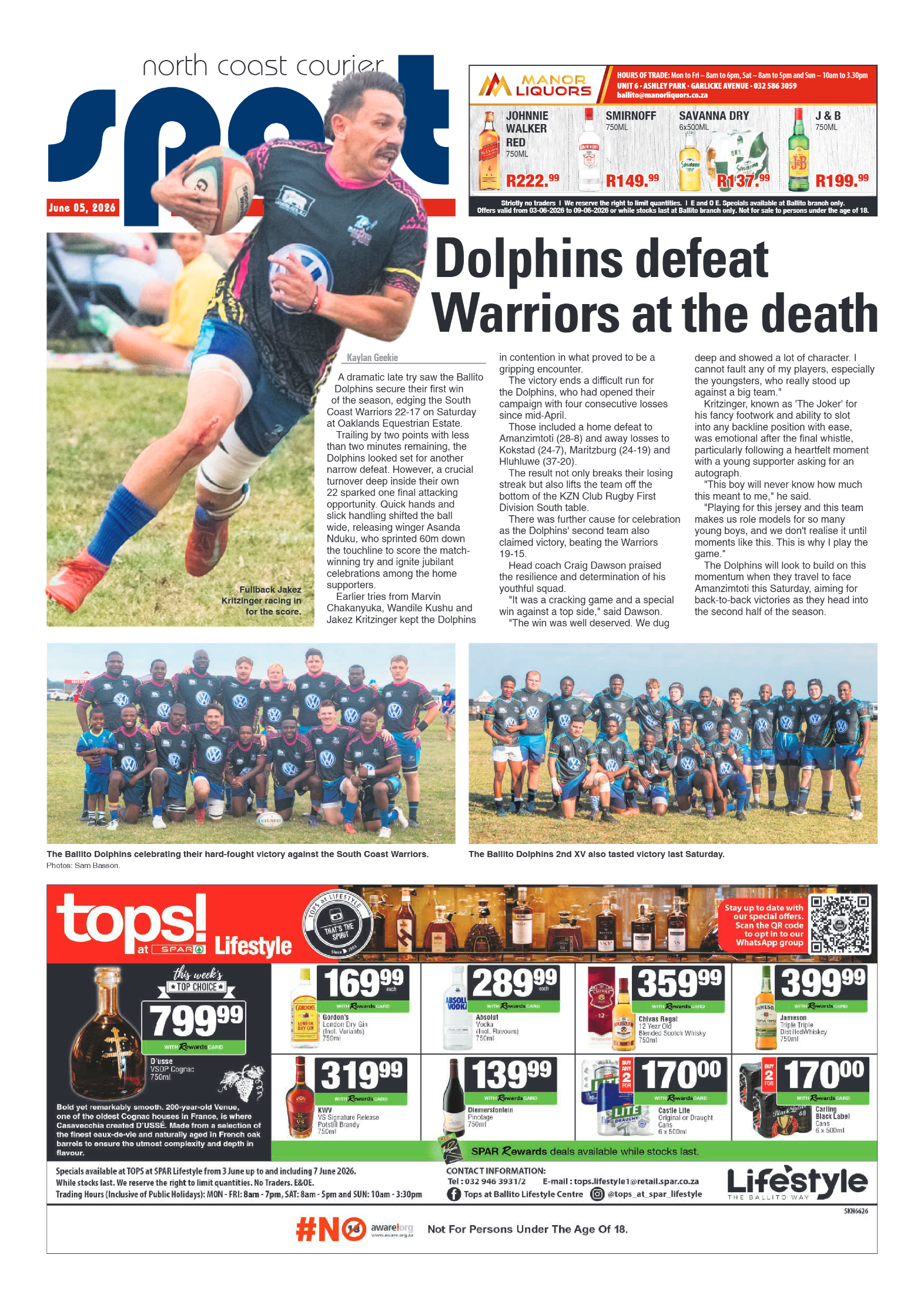 The North Coast Courier – 05 June 2026 page 16